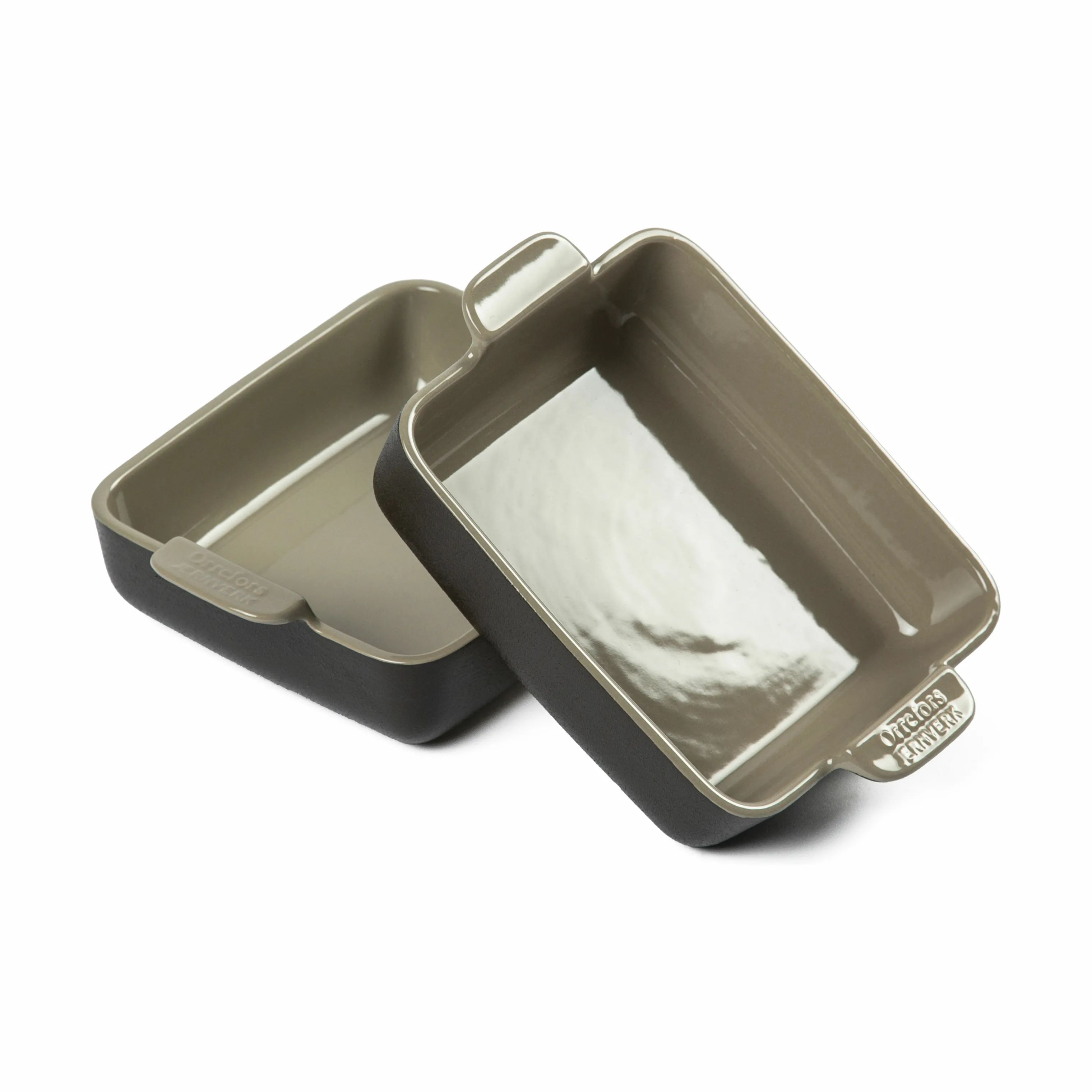 Orrefors Jernverk Ovnfaste fade Ovnfast Fadsæt - 2 stk. i B16,8 x L23 cm, 1
