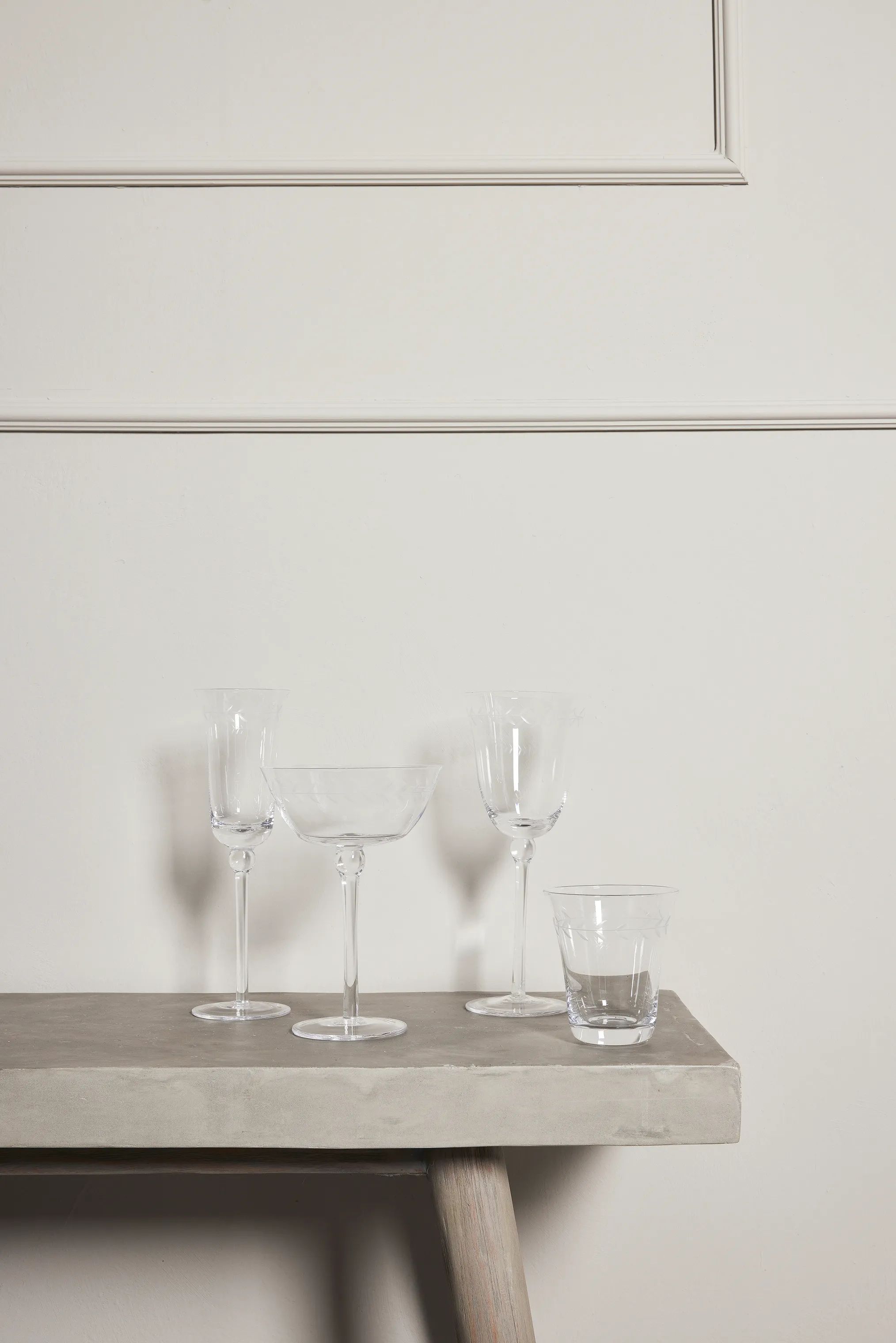 Lene Bjerre Rødvinsglas Dauphine Rødvinsglas i Klar, 2