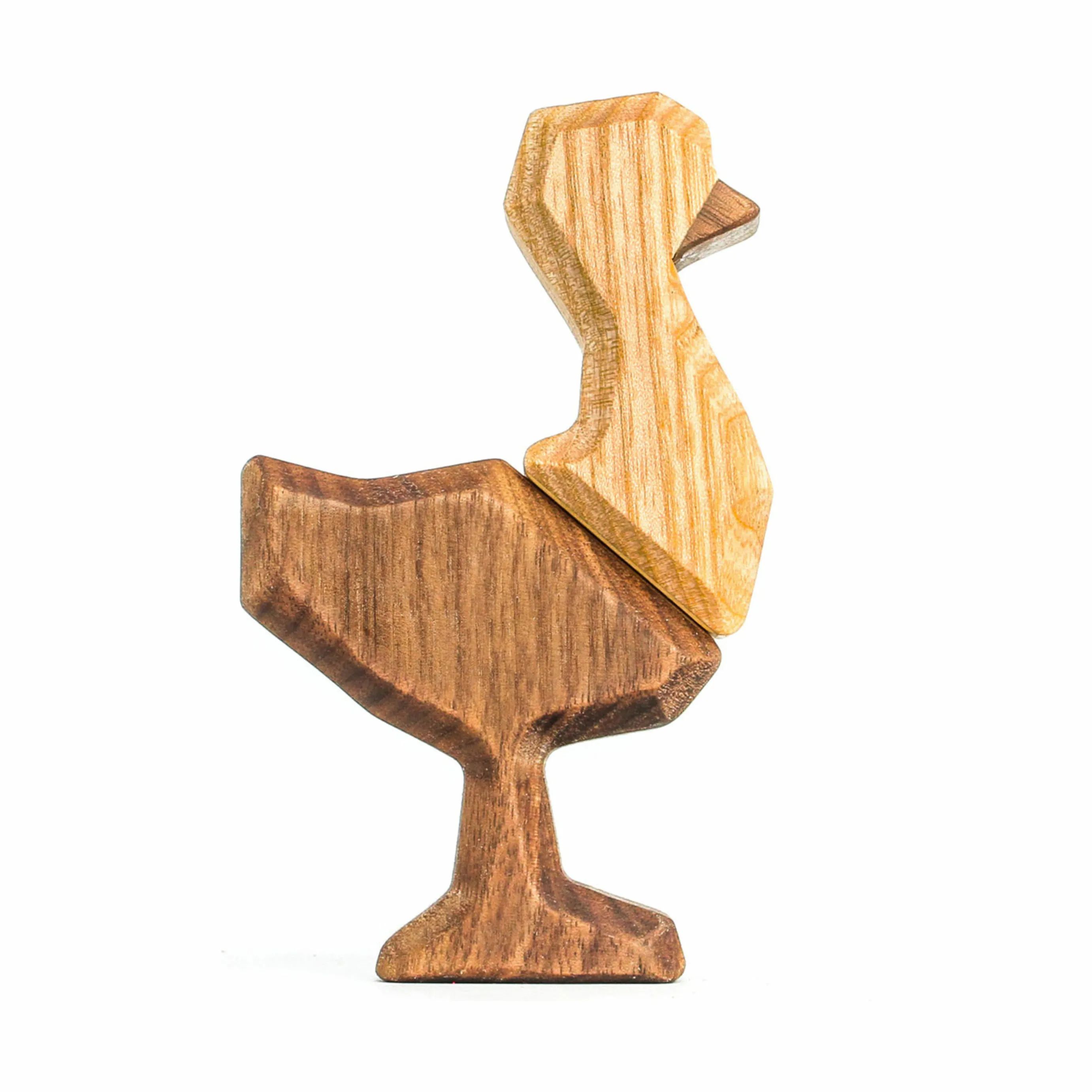 FableWood Dyrefigurer Lille Struds i 11 cm, 1