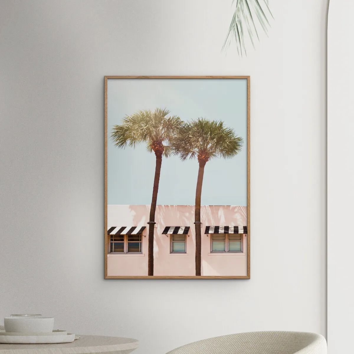 Poster&Frame Plakater Plakat - Hotel Miami i B30 x L40 cm, 2