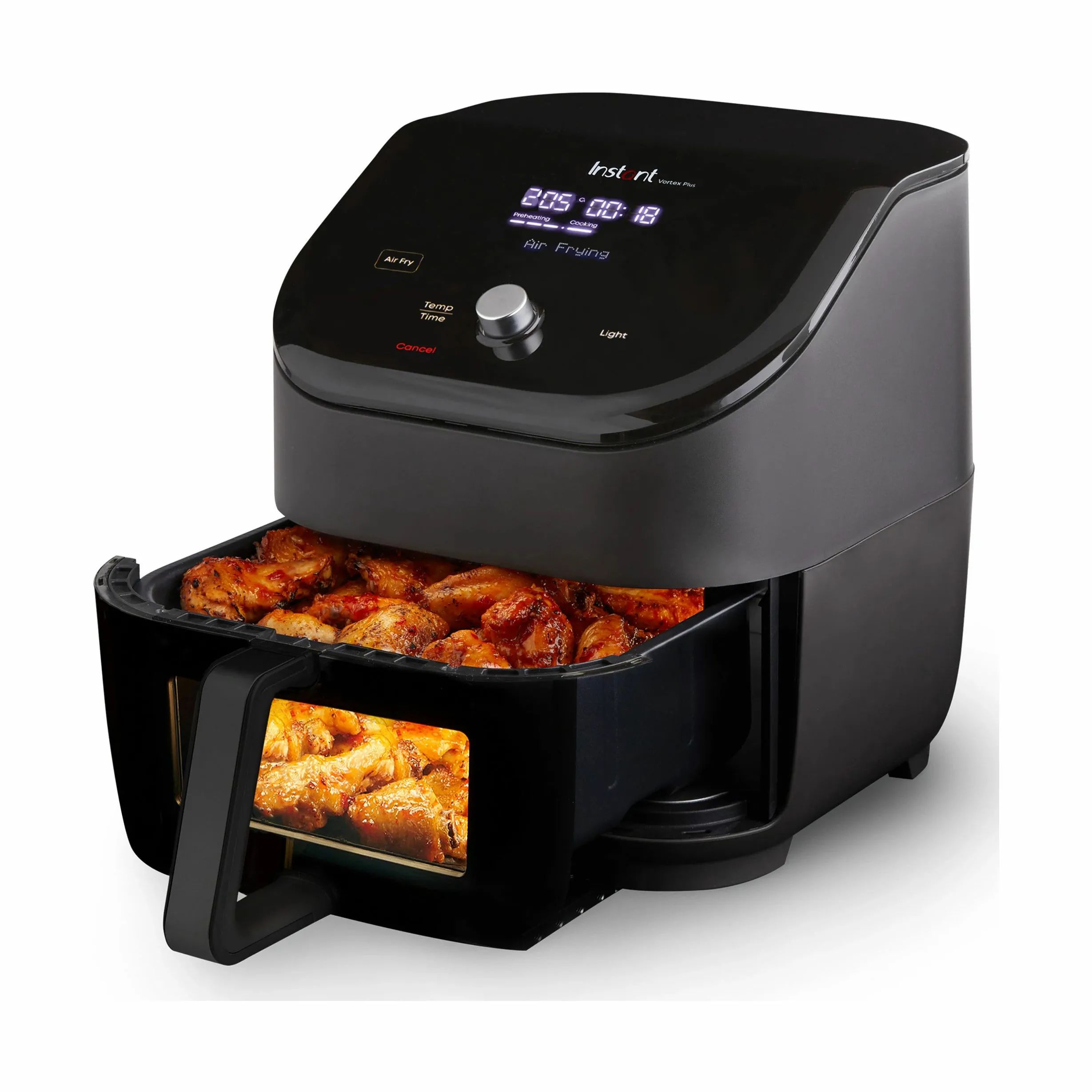 Instant Airfryers Vortex Plus ClearCook Airfryer i Black, 4