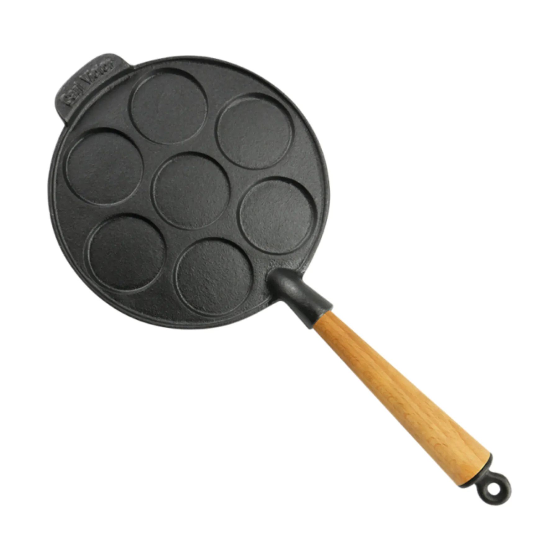Carl Victor Pandekagepander Blinis Jern i Støbejern, Bøgetræ, 2