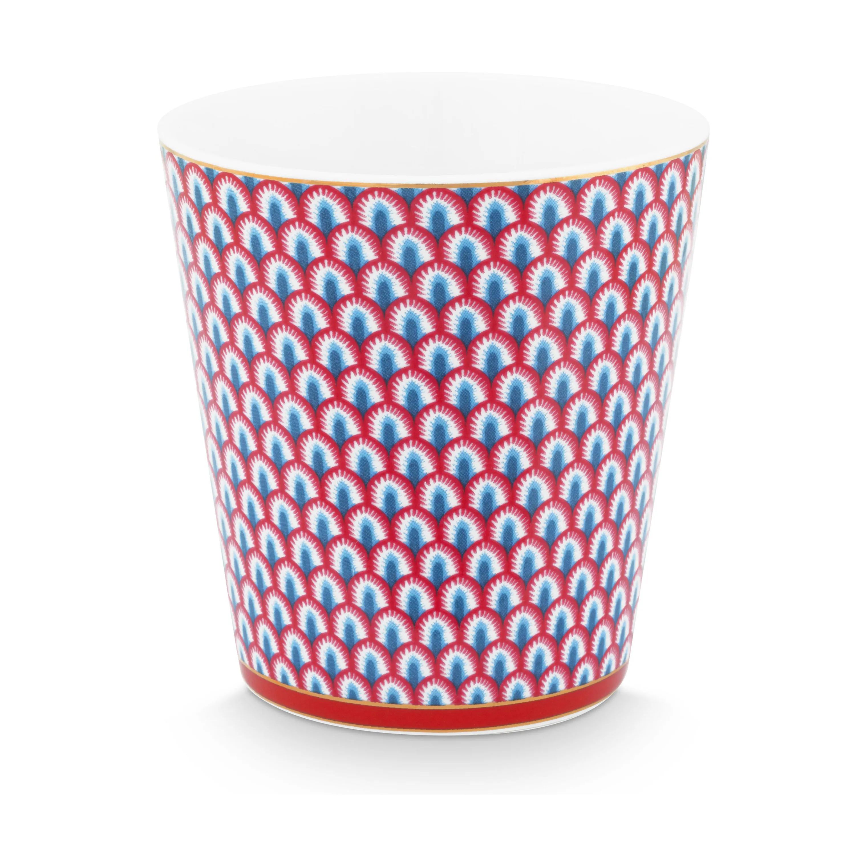 PIP Studio Krus og kopper med hank Flower Festival Krus - 4 stk. i Blue, 3