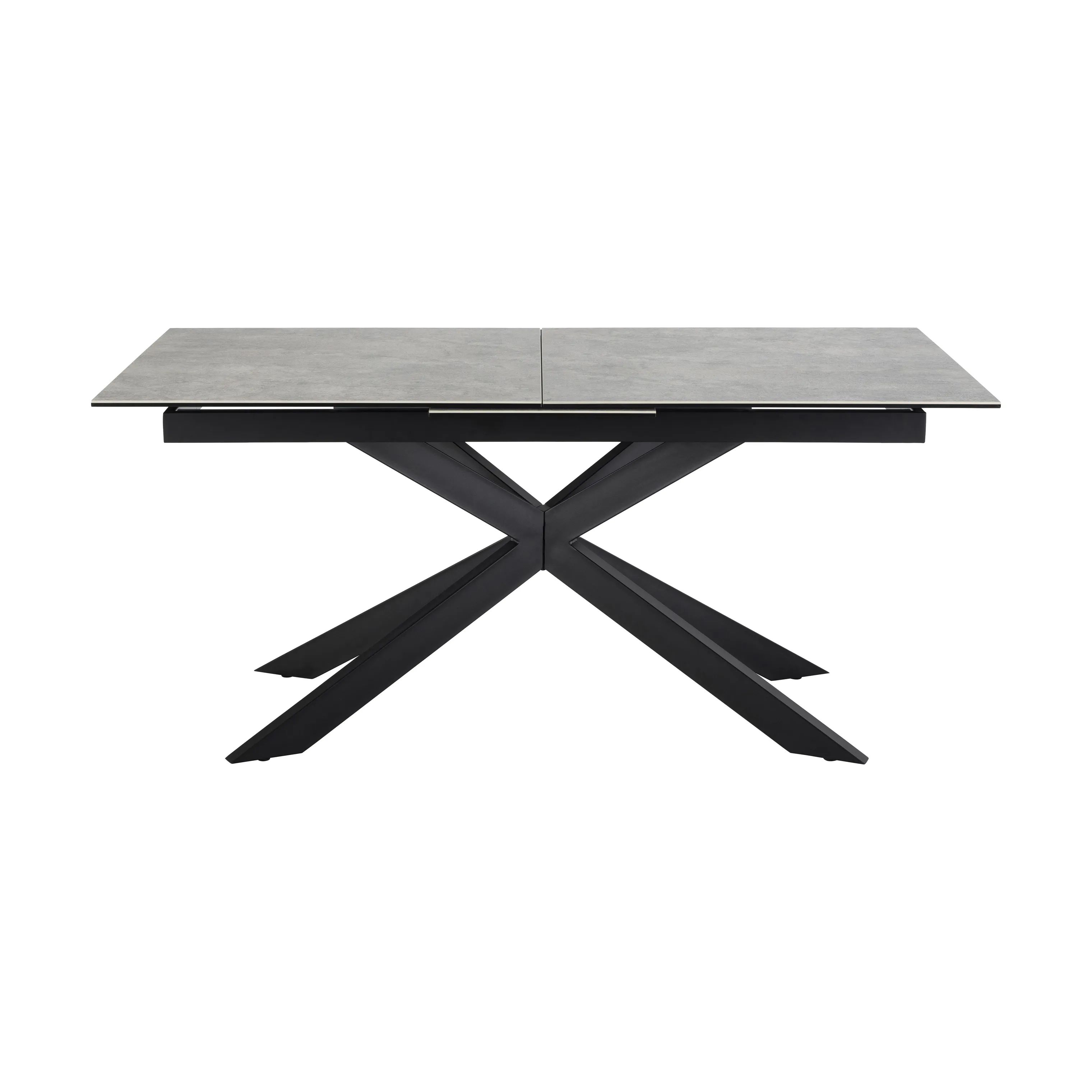 CASA Living Spiseborde Irwine Spisebord i Grå, H76 x B210 x L90 cm, 1