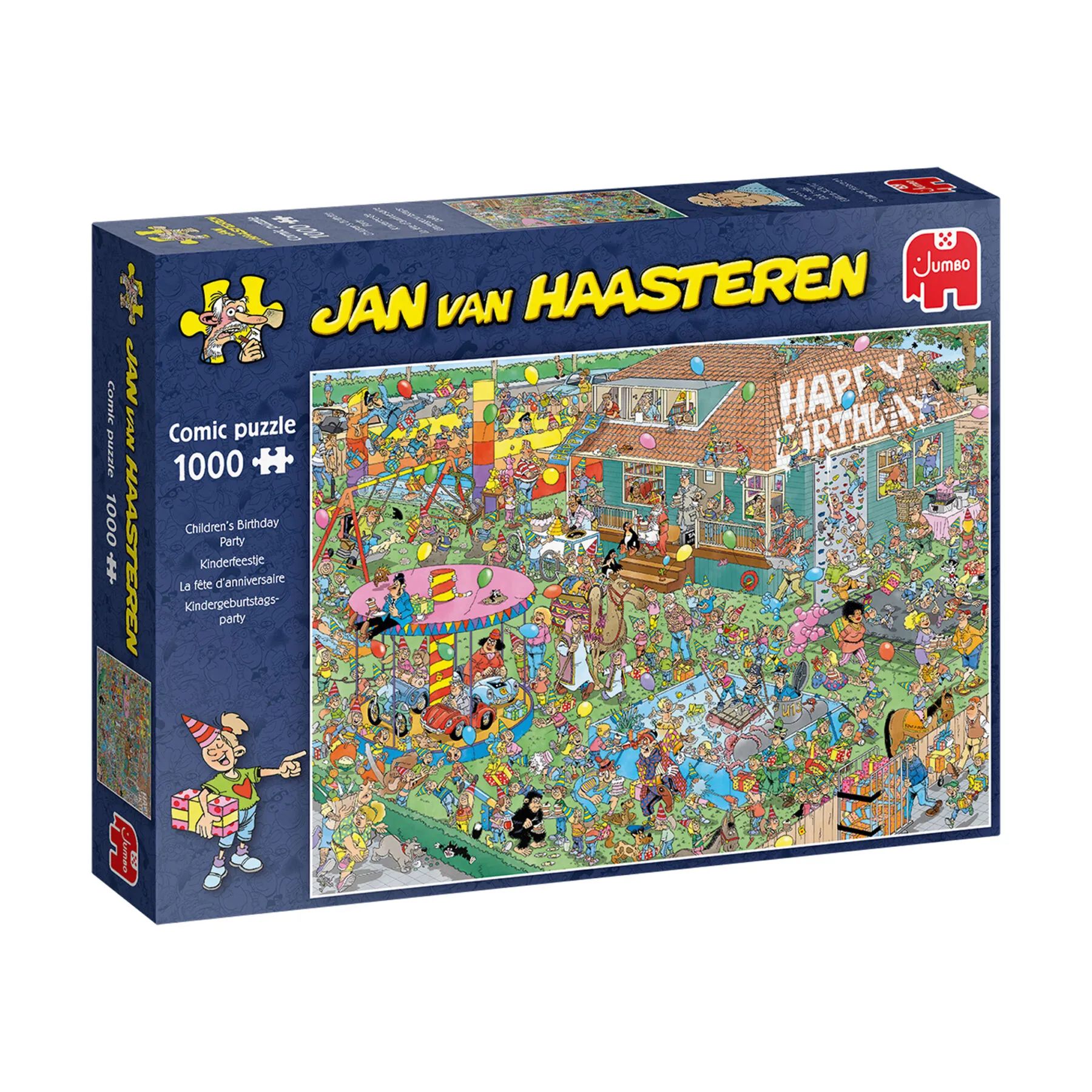 Spilbræt Puslespil Jan Van Haasteren Puzzle Jan van Haasteren Puslespil - Birthday Party i Birthday Party, 1