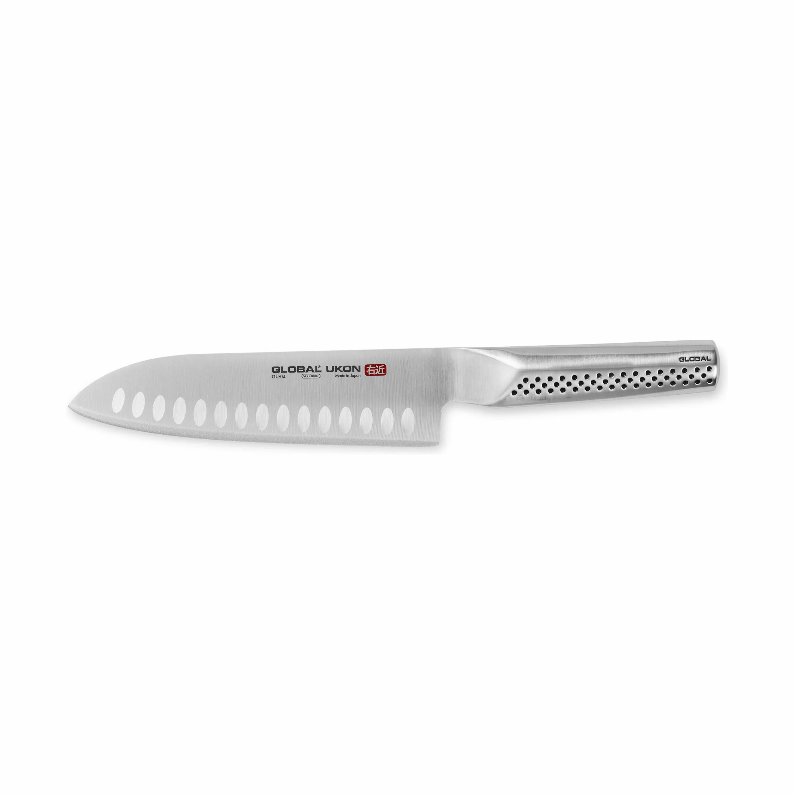 Global Santokuknive Ukon GU-04 Santokukniv i Stål, 1