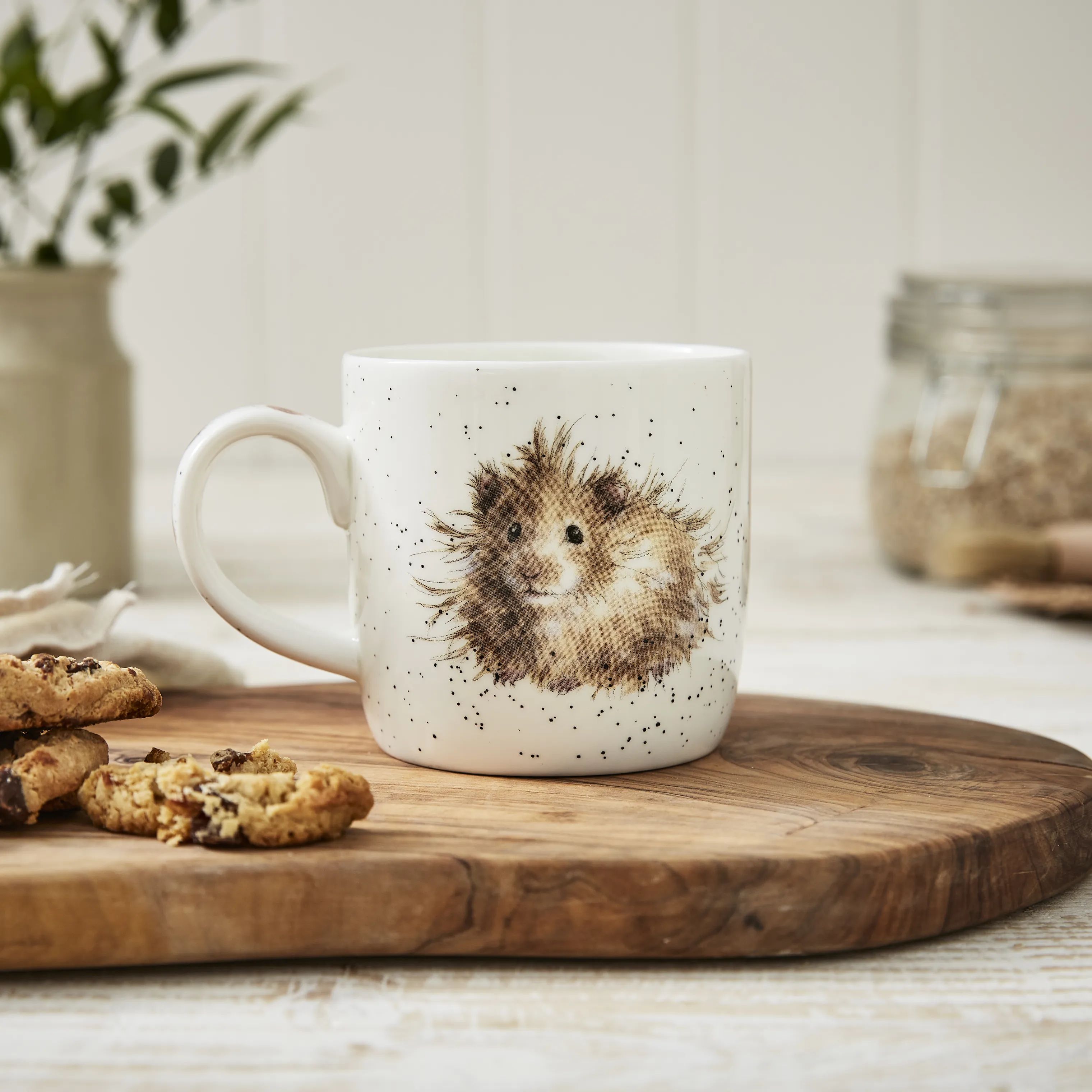 Royal Worcester Krus og kopper med hank Wrendale Krus - Diet starts tom. i Hamster, 2