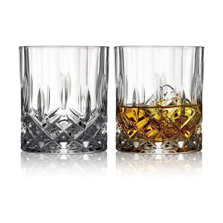 Lyngby Glas Rom- og spiritusglas Lounge Whiskyglas - 6 stk. i Klar, 2