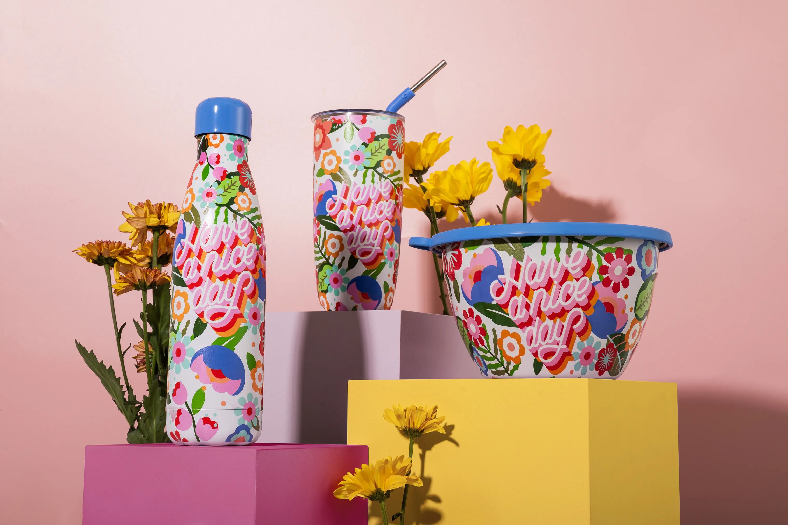 S'well Termoflasker Steffi Lynn Termoflaske i floral, 2