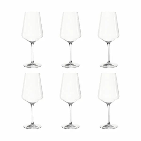 Leonardo Rødvinsglas Puccini Rødvinsglas - 6 stk. i Klar, 1