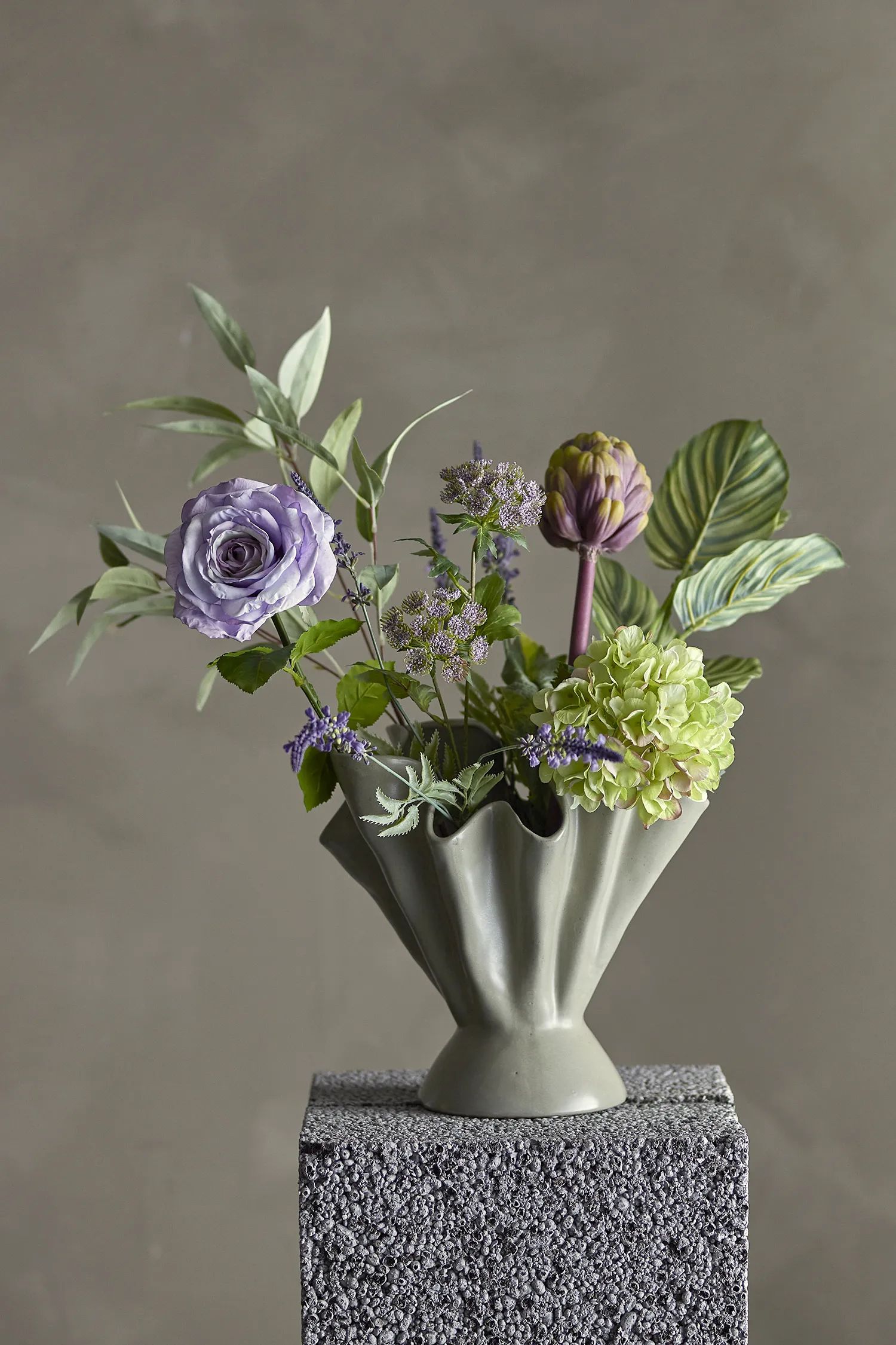 Bloomingville Kunstige blomster Kunstig Buket - Whisper i Lilla, 2