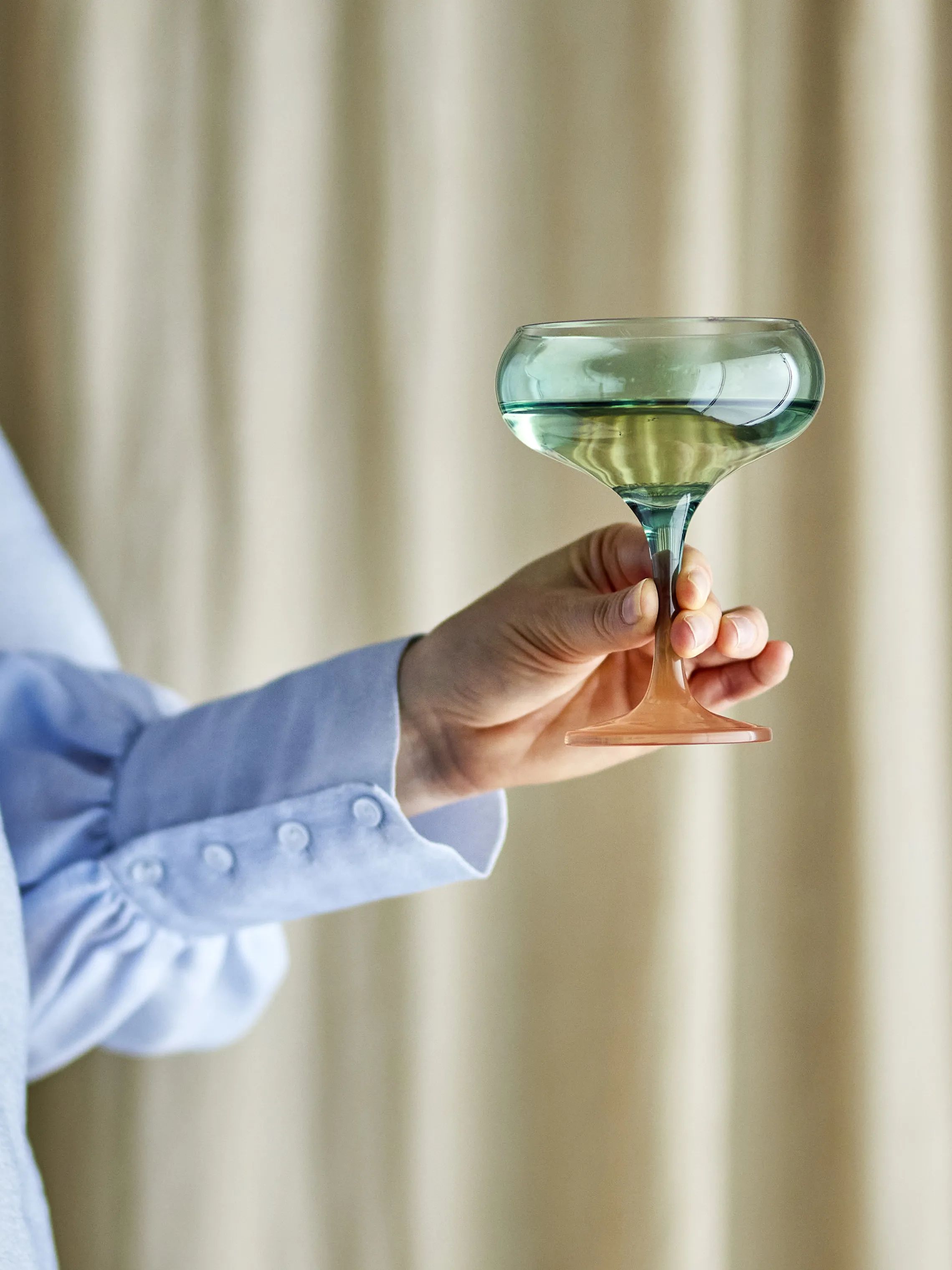 Bloomingville Cocktailglas Signe Cocktailglas - 6 stk. i Multifarvet, 4
