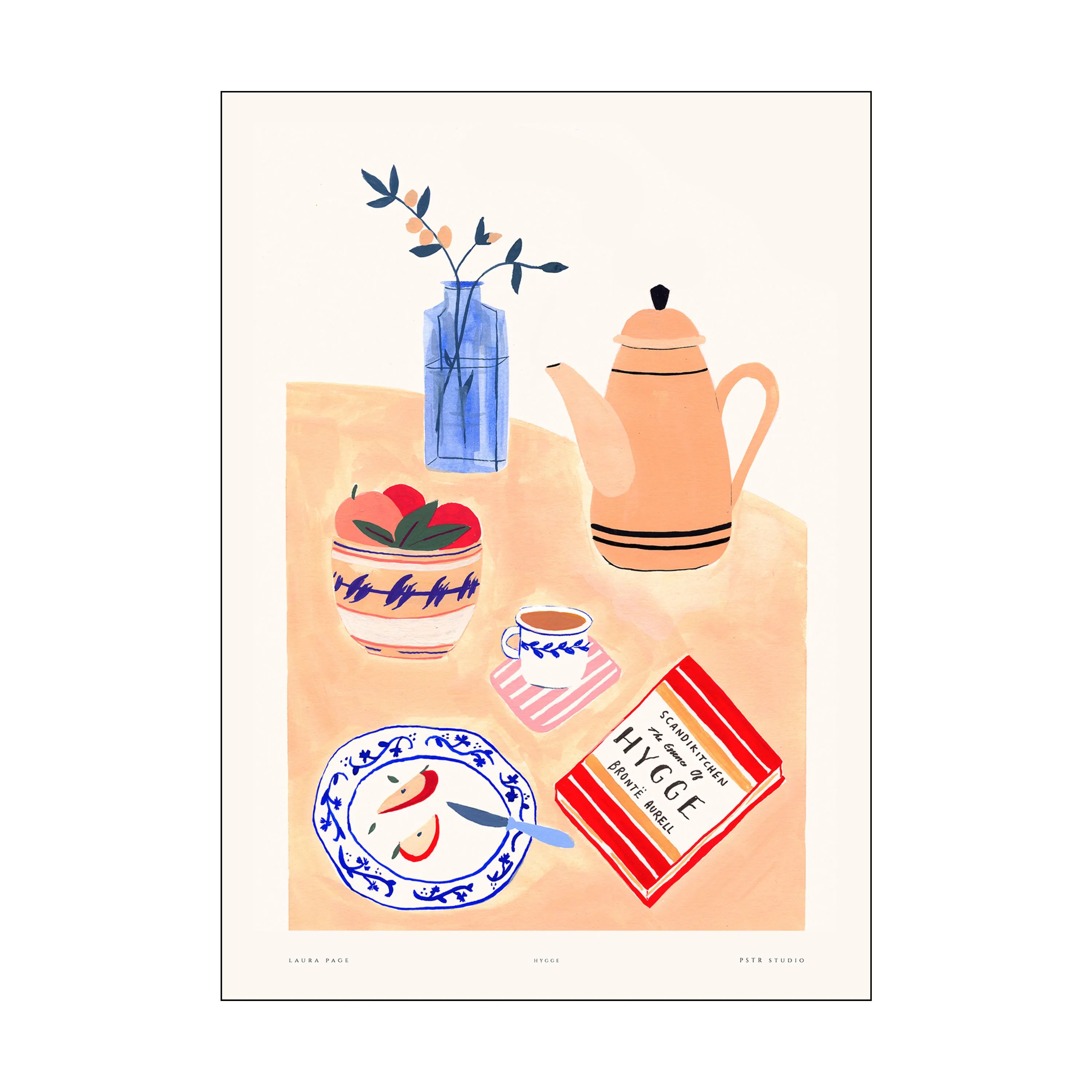Poster&Frame Plakater Plakat - Hygge i Multifarvet, 1