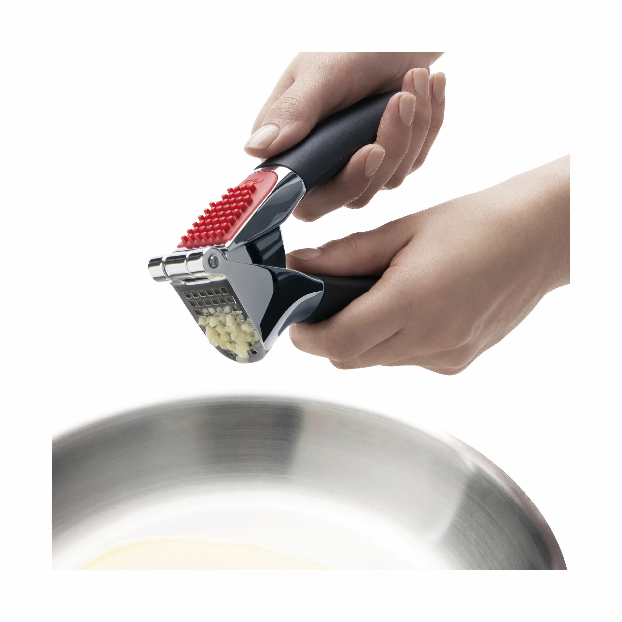 OXO Hvidløgspressere Good Grips Hvidløgspresser i sort, 4