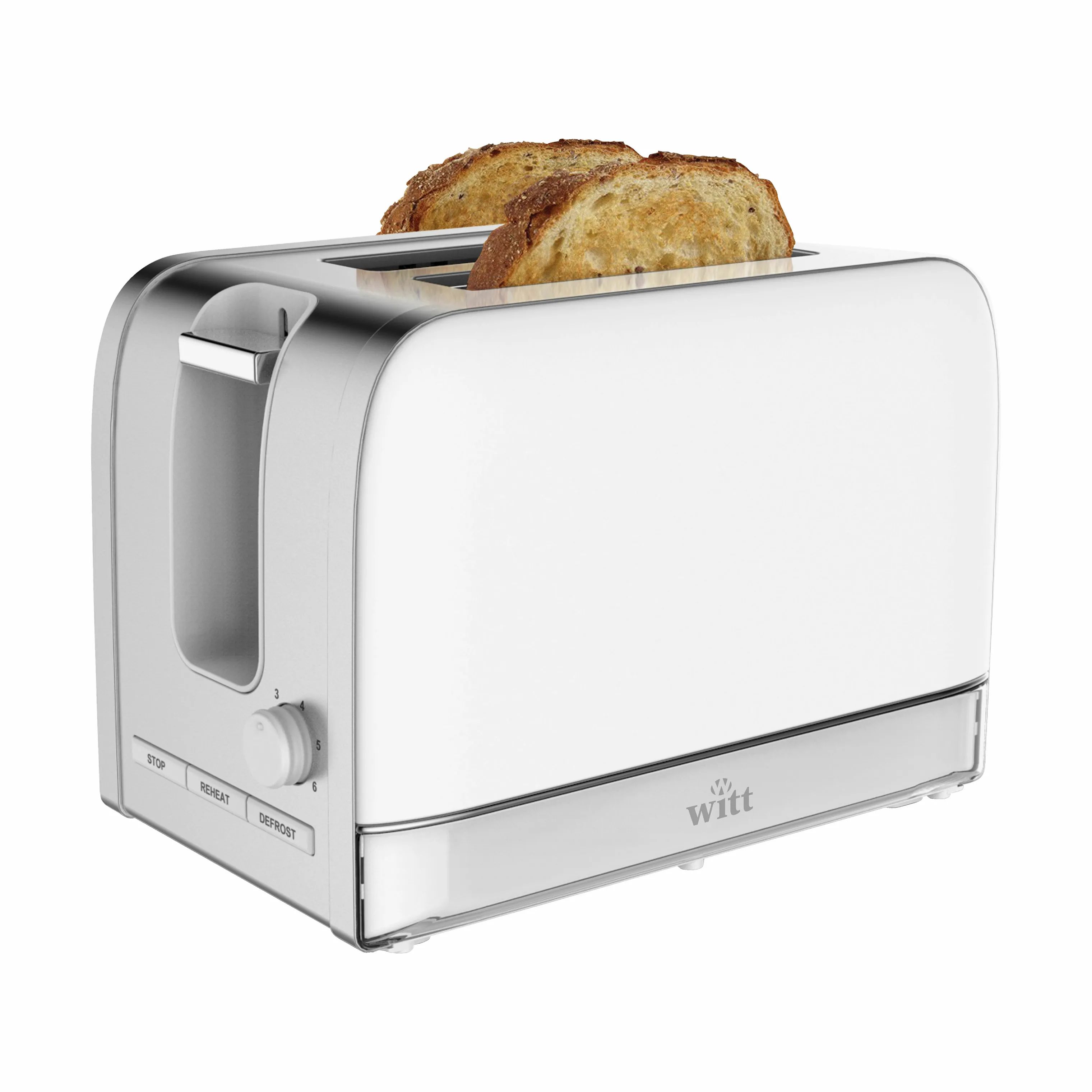 Witt Brødristere Classic Brødrister i Hvid, 3