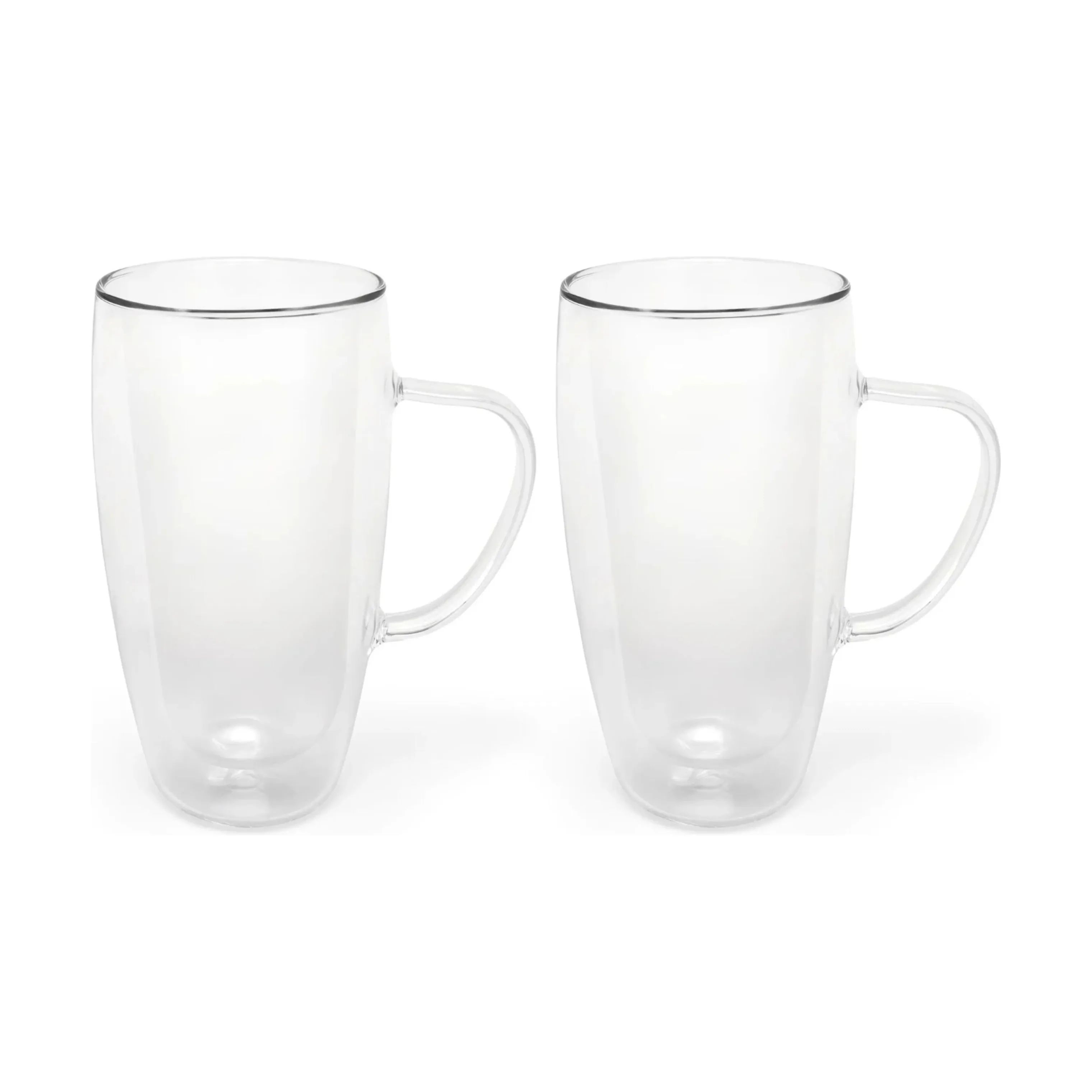 Bredemeijer Krus og kopper med hank Duo Dobbeltvægget Krus - 2 stk. i 400 ml, 1