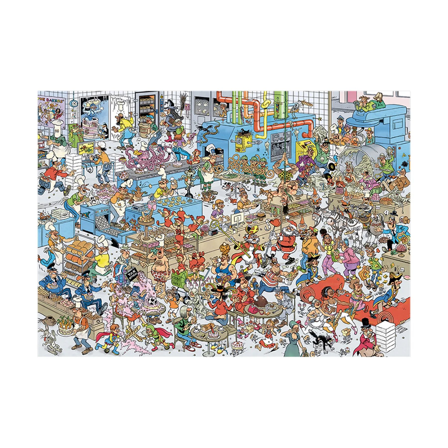 Spilbræt Puslespil Jan Van Haasteren Puzzle Jan van Haasteren Puslespil - The Bakery i The Bakery, 2