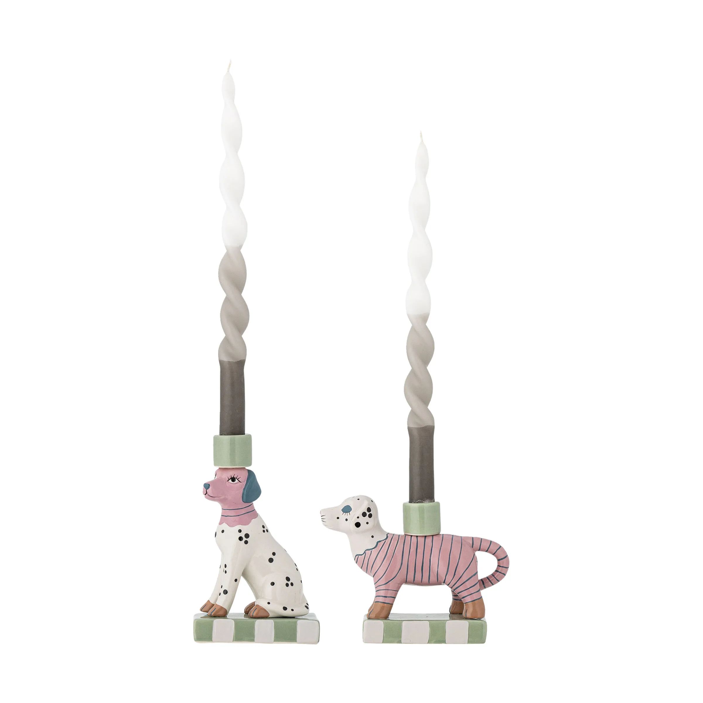 Bloomingville Kronelysestage Lysestage - Doglie i Rose, 3