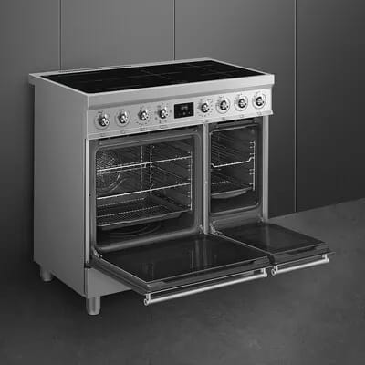 Smeg Komfurer Classic Induktionskomfur C92IMX2 i 90 cm, 3