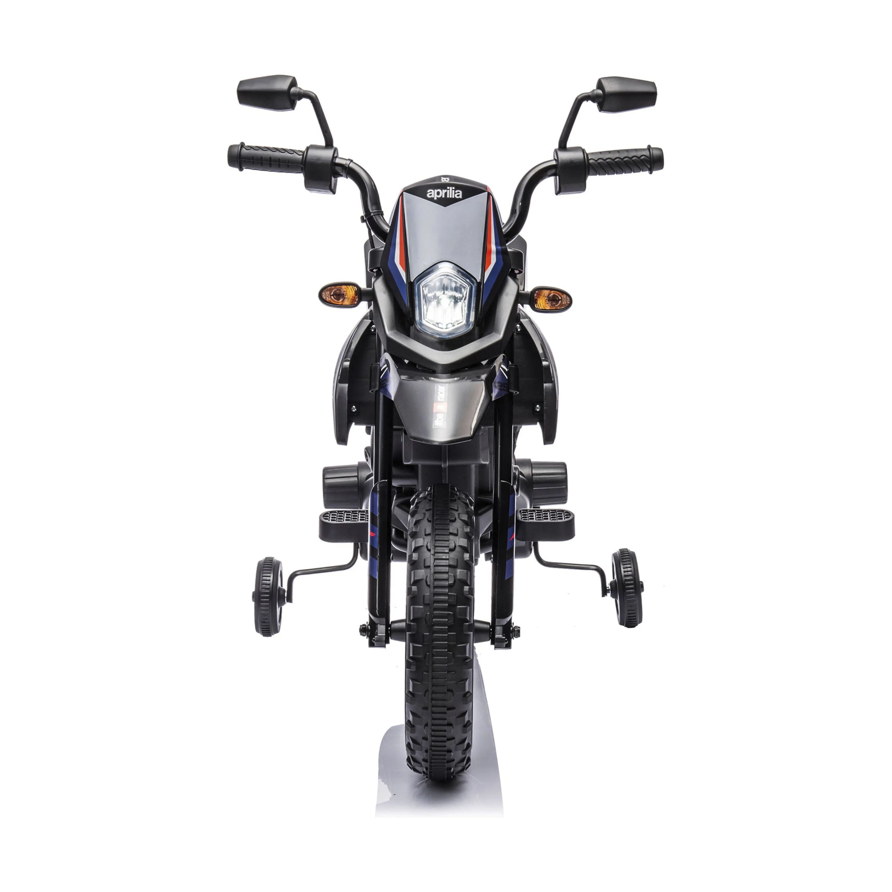 NORDIC PLAY Speed El-biler til børn Elektrisk motorcykel Aprilia i Sort, 4