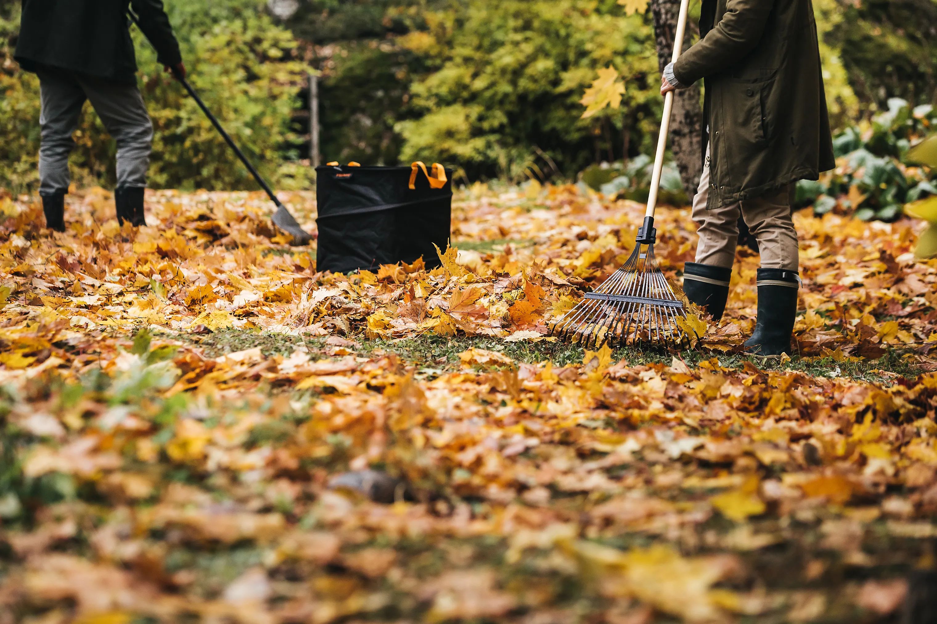 Fiskars Garden Øvrigt haveudstyr Ergo Popup Havesæk i 175 L, 3