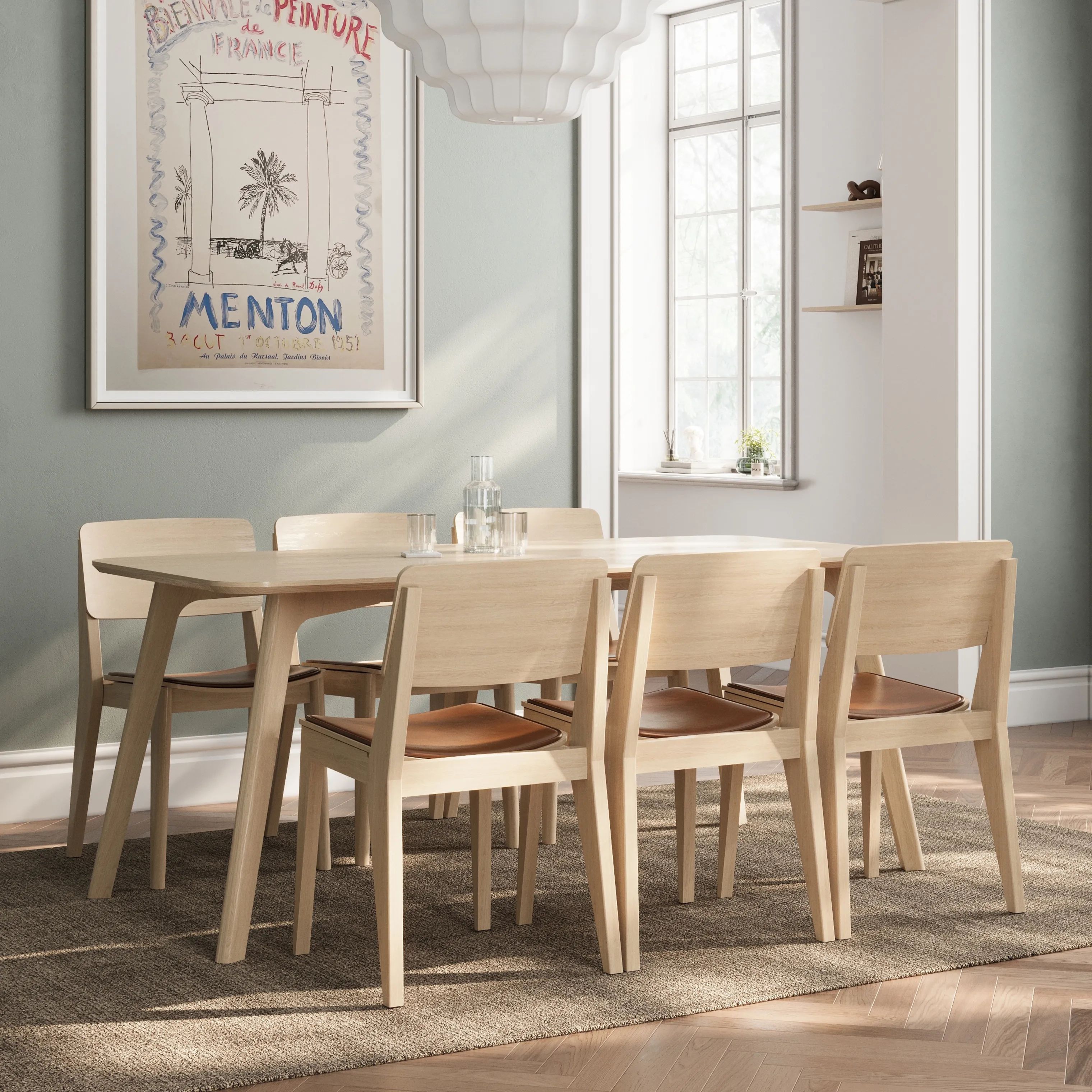cinas Spiseborde Elvo Spisebord i Natur, 2