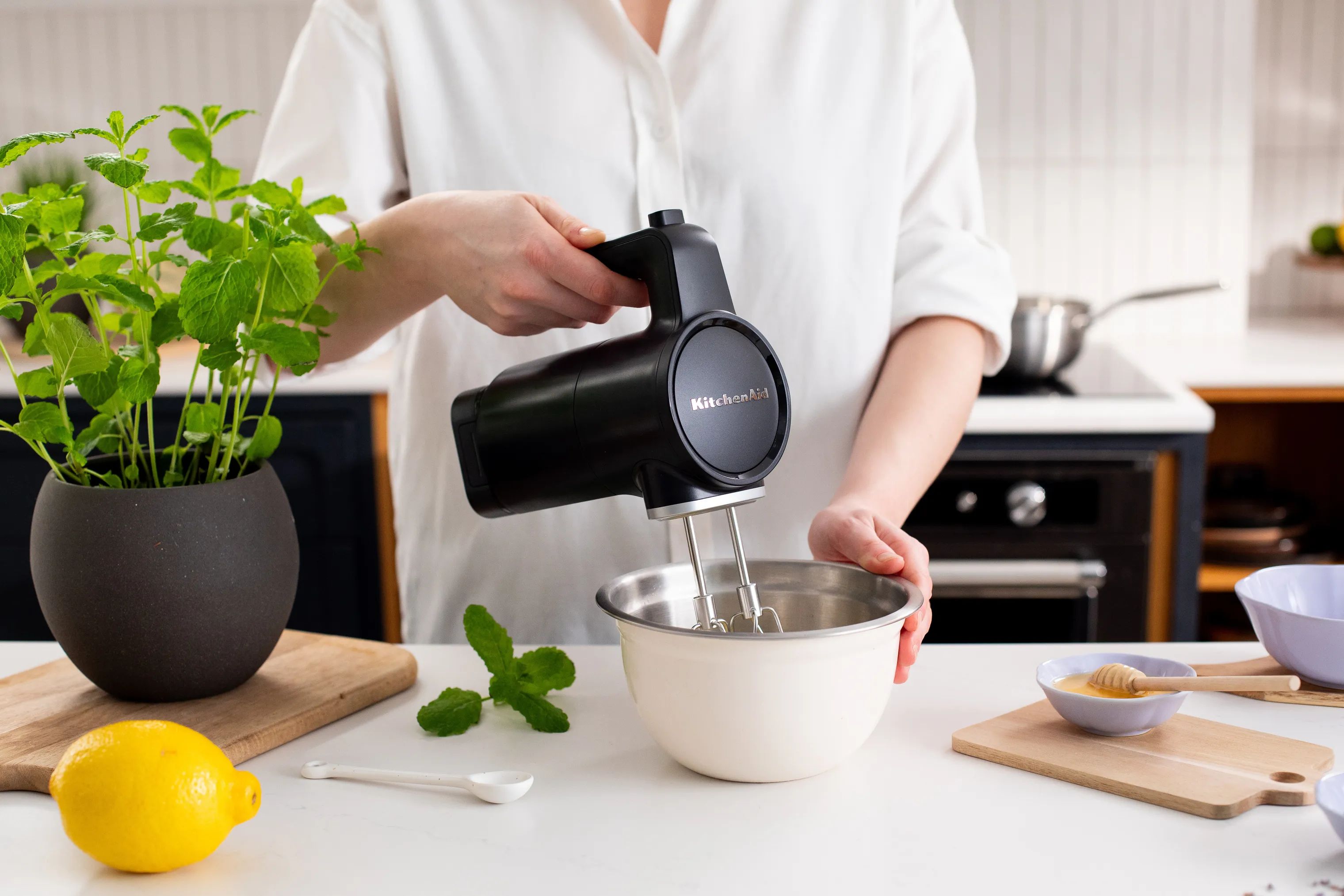 KitchenAid Håndmixere KitchenAid Go Håndmikser i Black Matte, 6