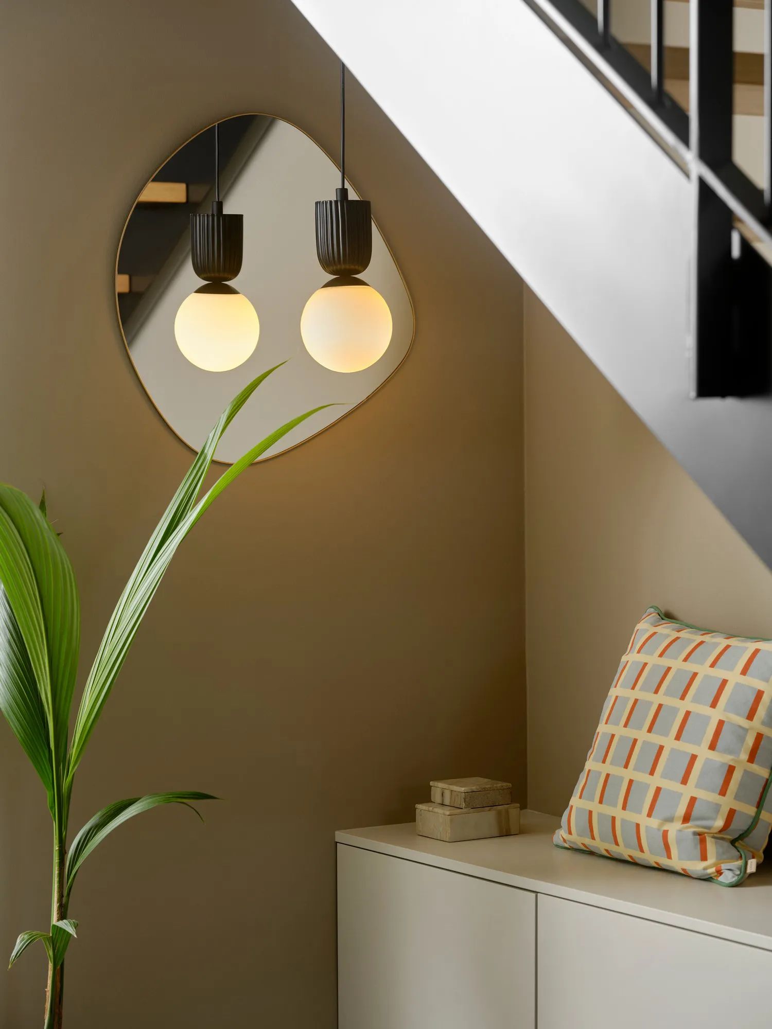Nordlux Pendler Sadie Pendel i Sort / Opal, 3