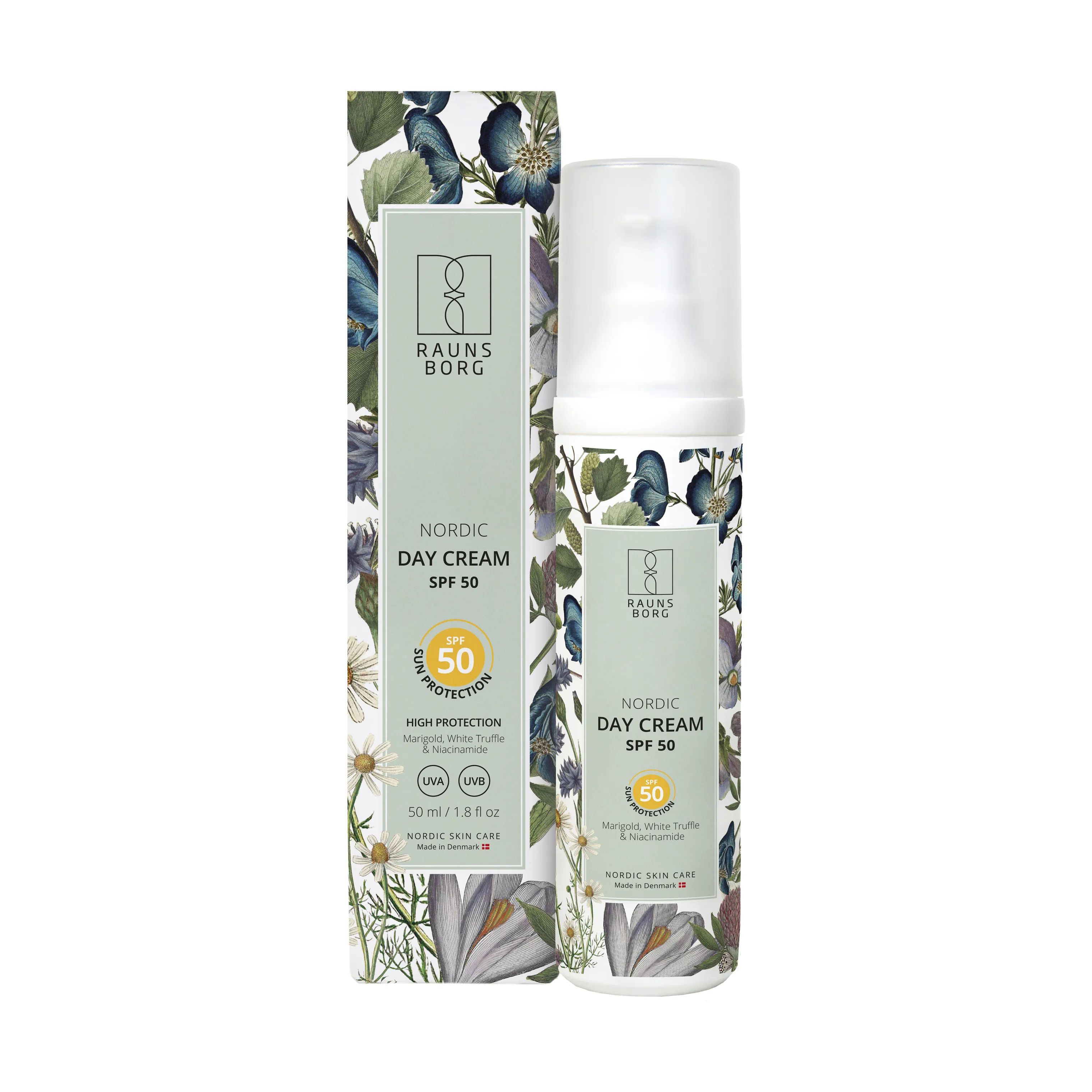 Raunsborg Ansigtspleje Day Cream SPF 50 i Grøn, 4