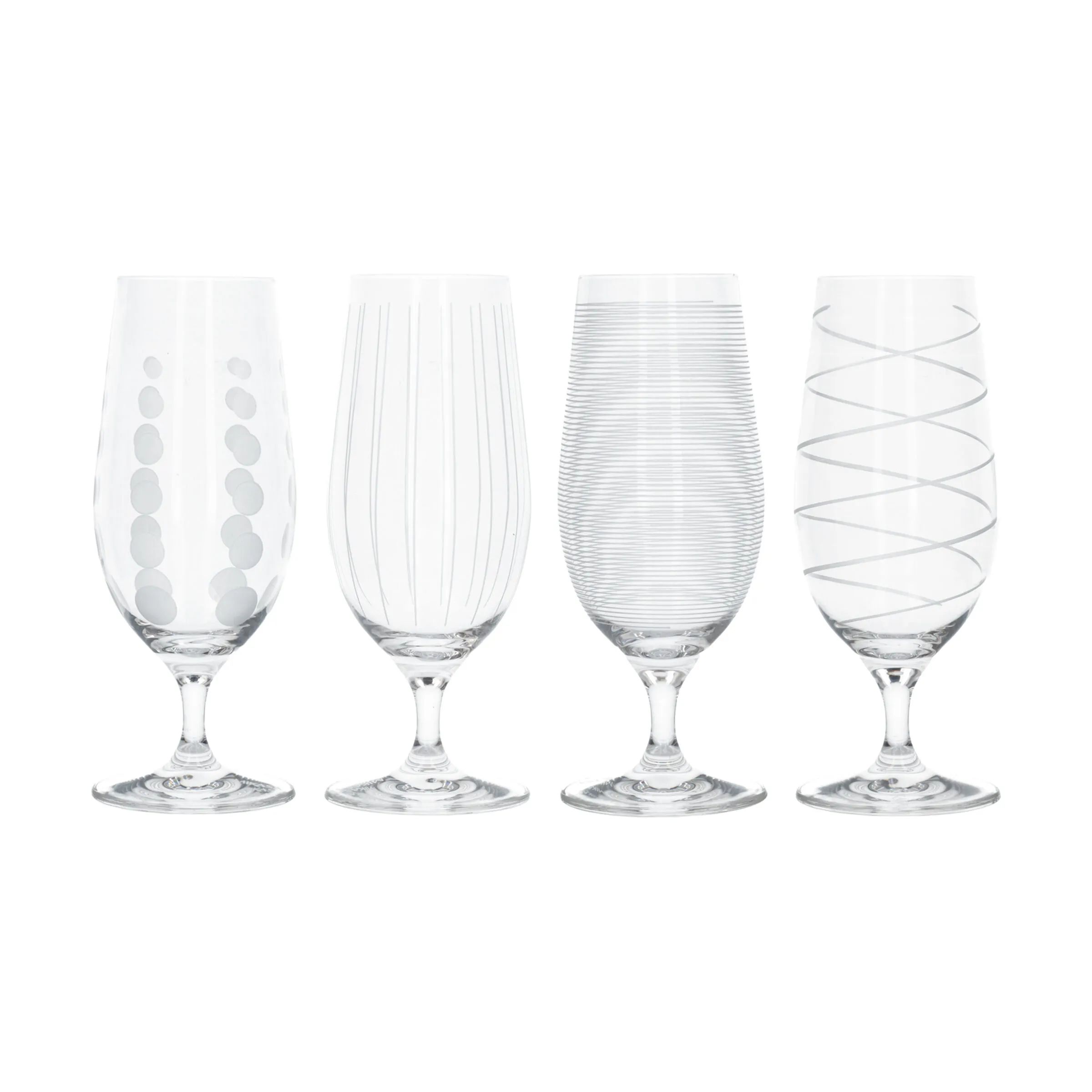 Mikasa Ølglas Cheers Ølglas - 4 stk. i Klar, 1