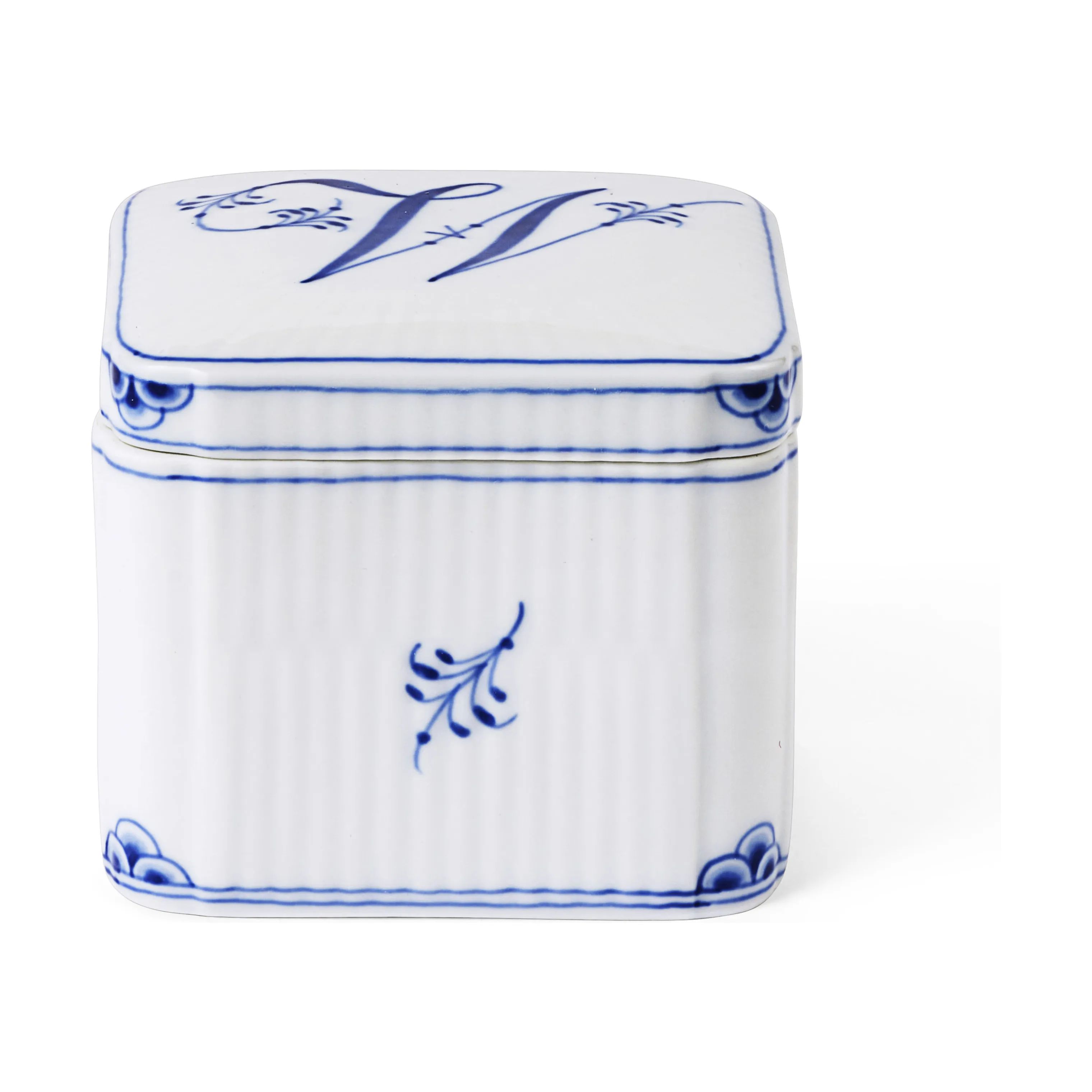 Royal Copenhagen Bonbonniere Alfabet Bonbonniere - W i W, 1