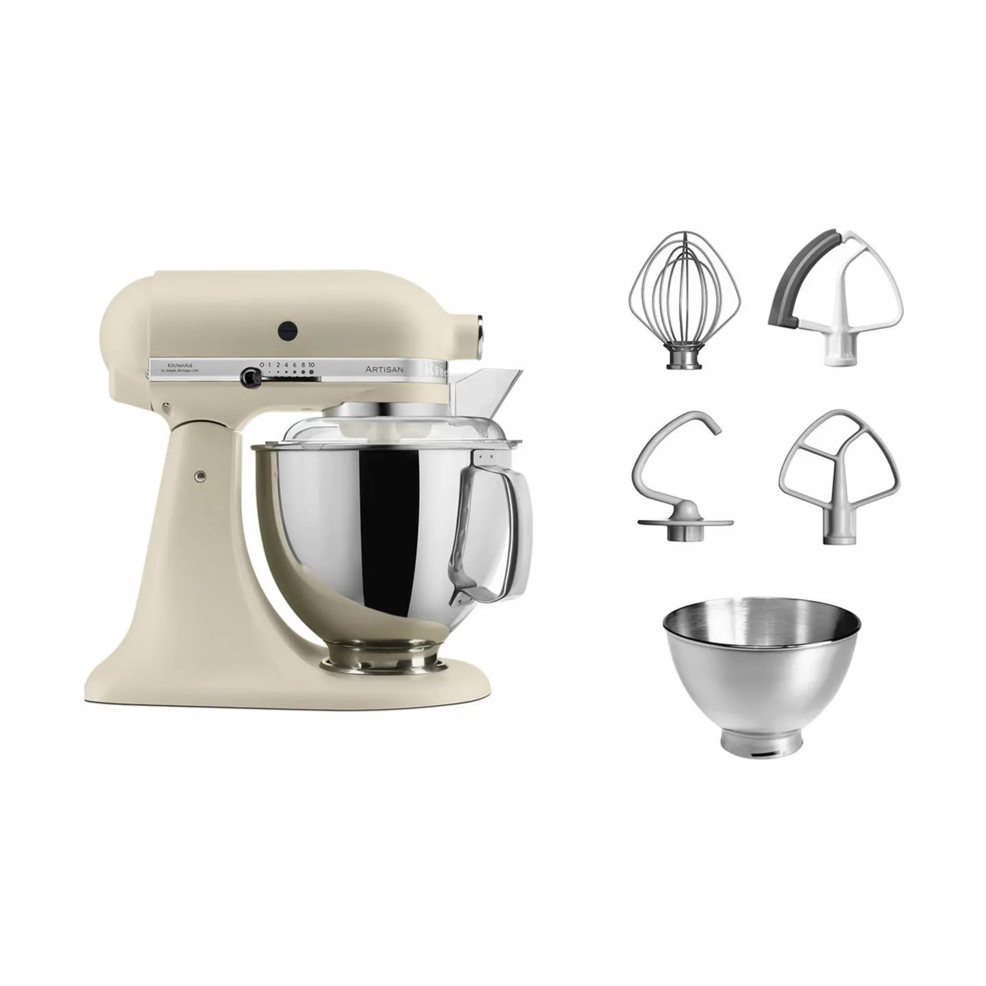 KitchenAid Røremaskiner Artisan Røremaskine 175EFL i Fresh Linen, 3