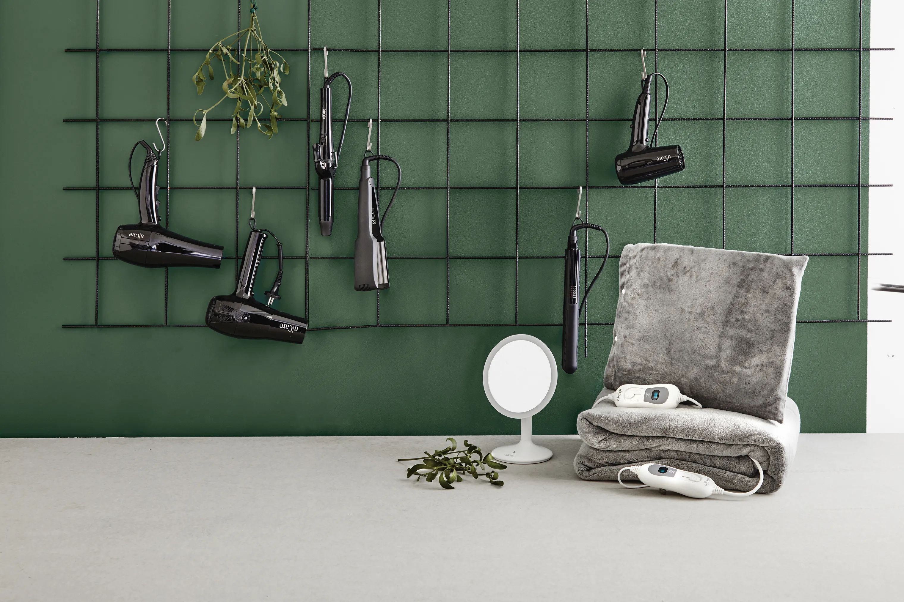 CASA Living Hårtørrere Hårtørrer i Sort, 2