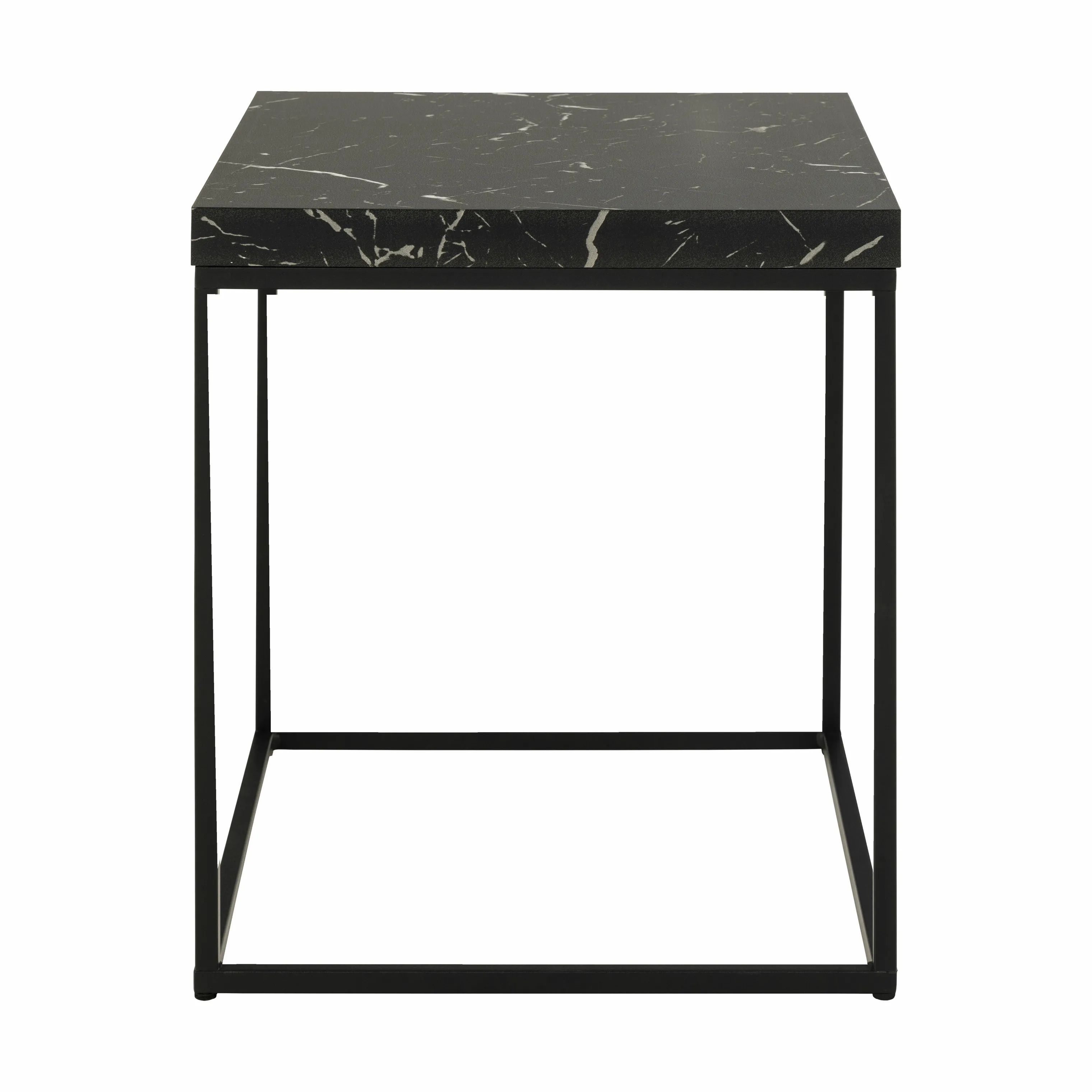 CASA Living Sofaborde Barossa Sofabord i Sort, B40 x L40 cm, 1