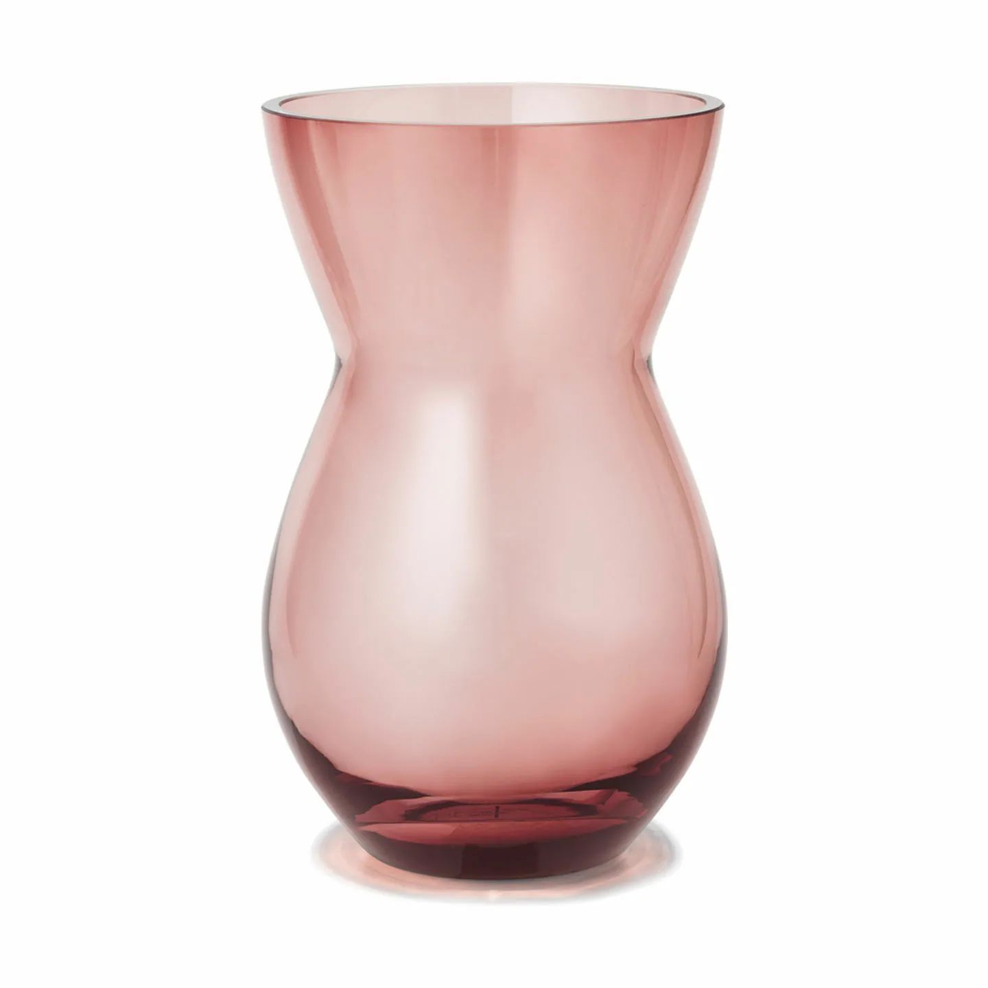 Holmegaard Vaser Calabas Vase i Burgundy, 21 cm, 1