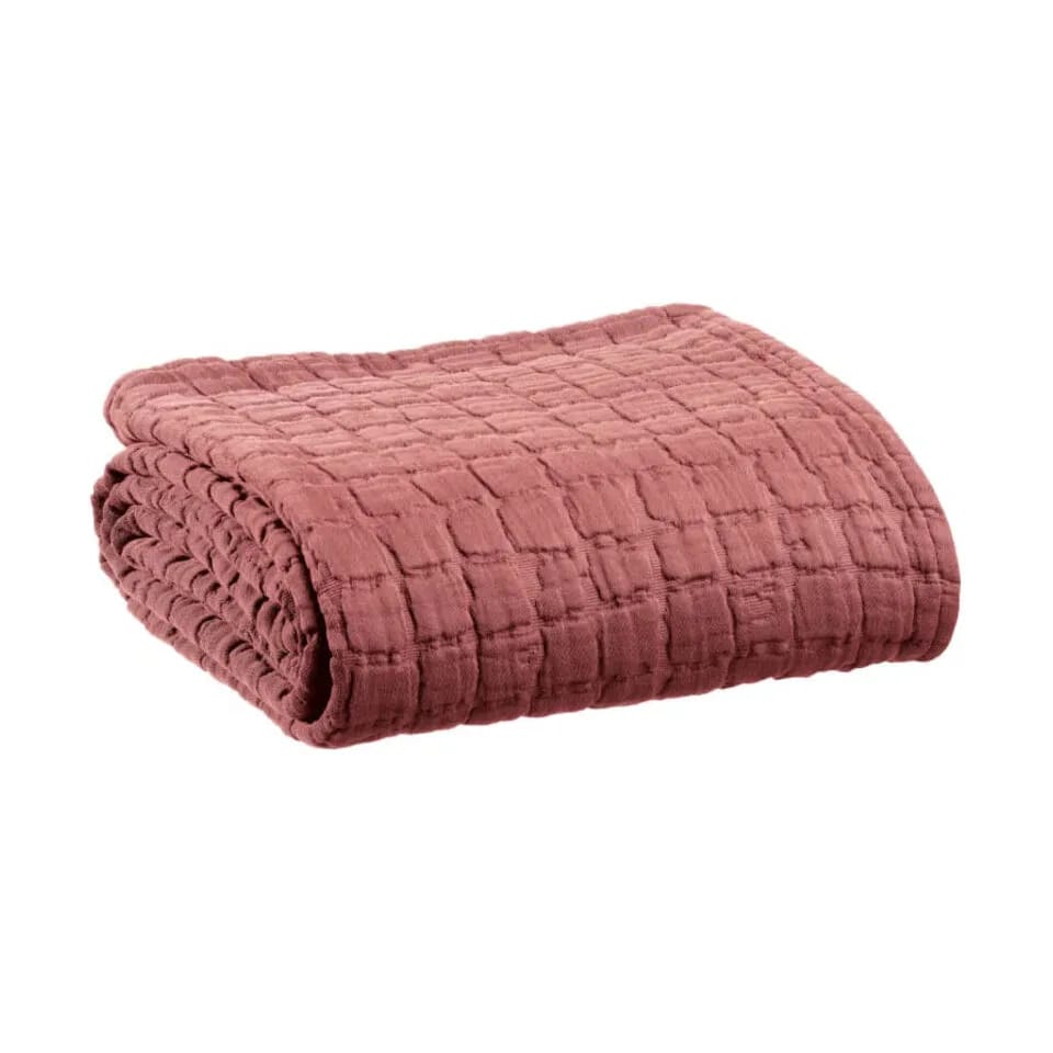 Vivaraise Sengetæpper Swami Sengetæppe i Pink, B130 x L260 cm, 1