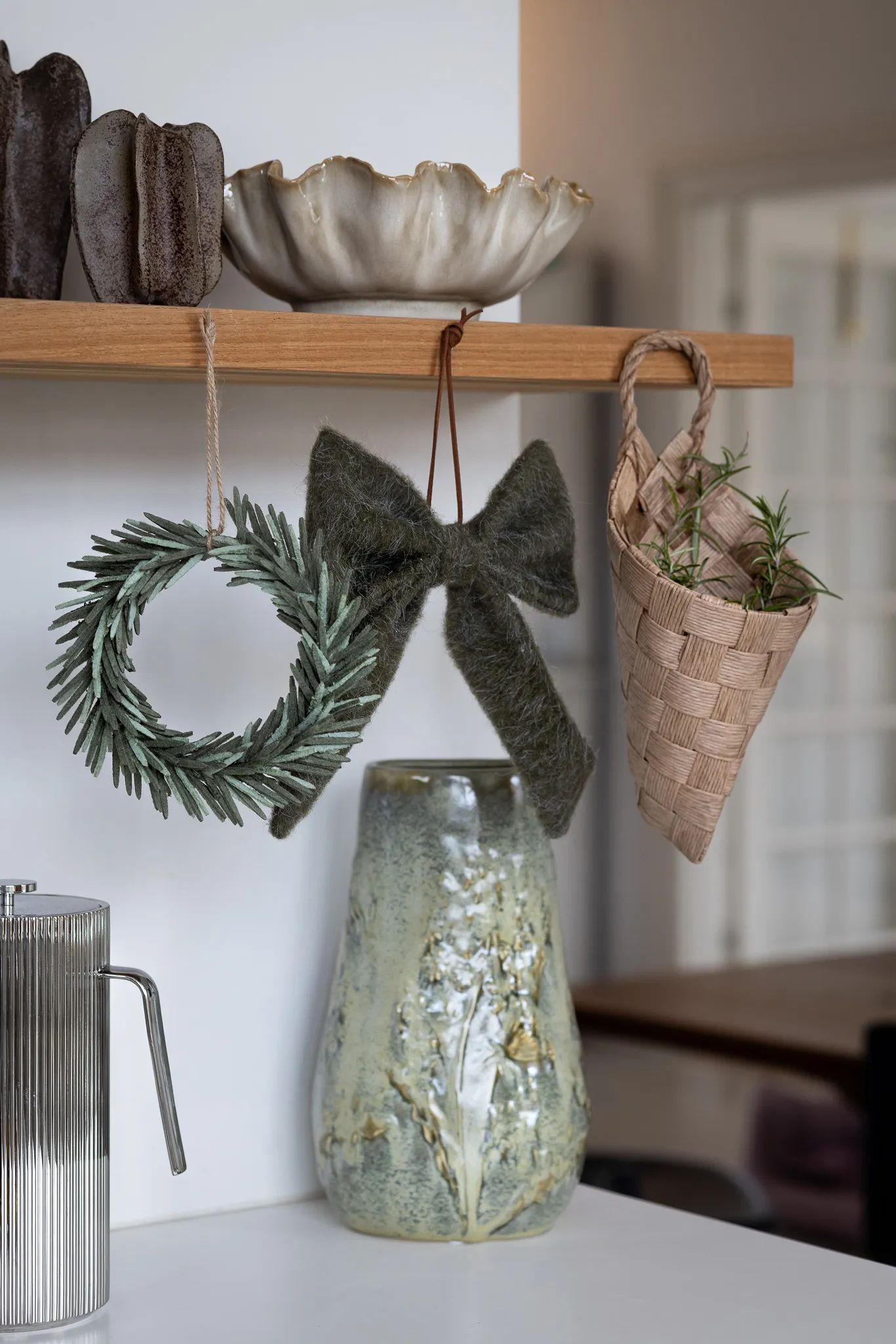 Casa Christmas Juleophæng Sløjfe i 20 cm, 2