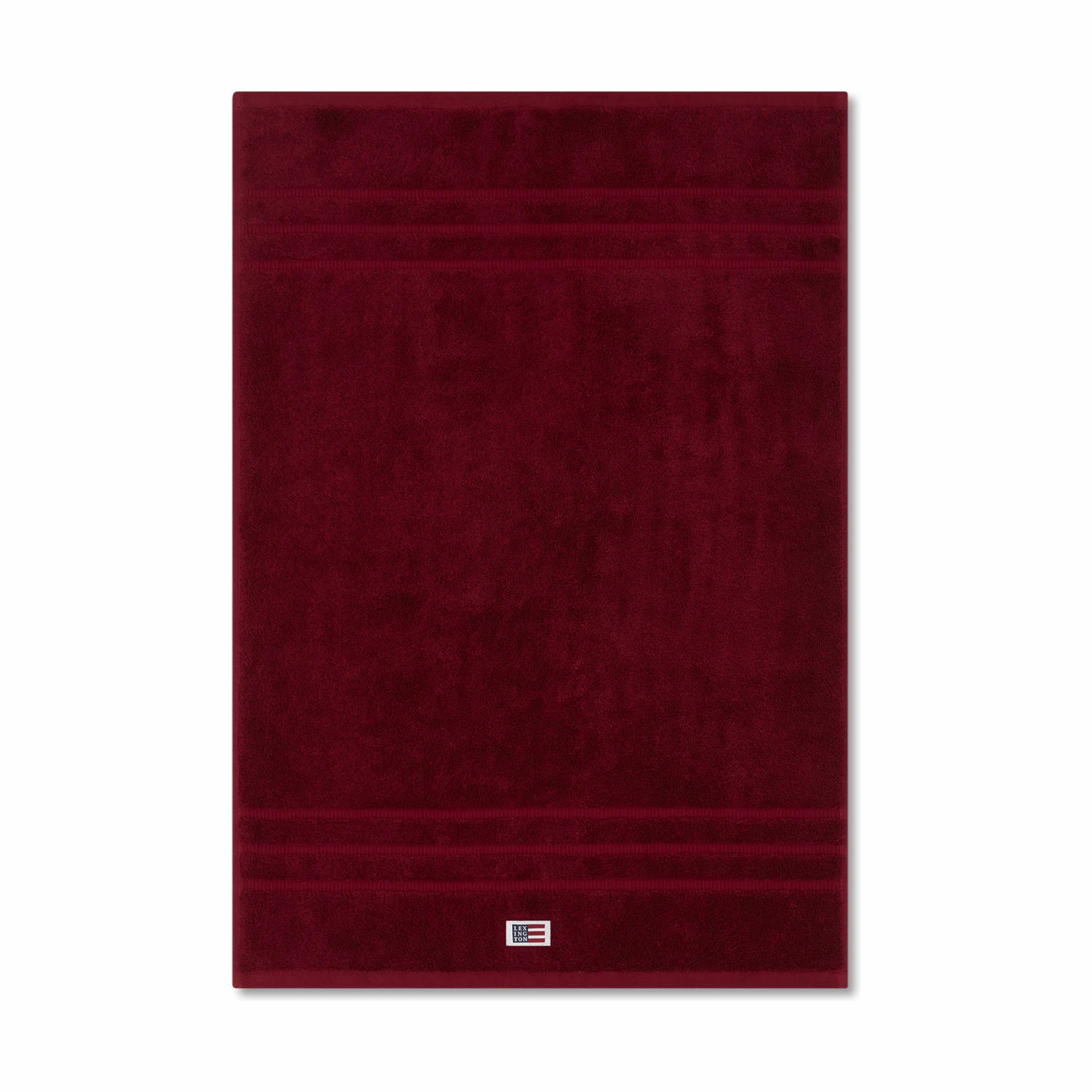 Lexington Håndklæder Icons Original Håndklæde i Wine, B50 x L70 cm, 3