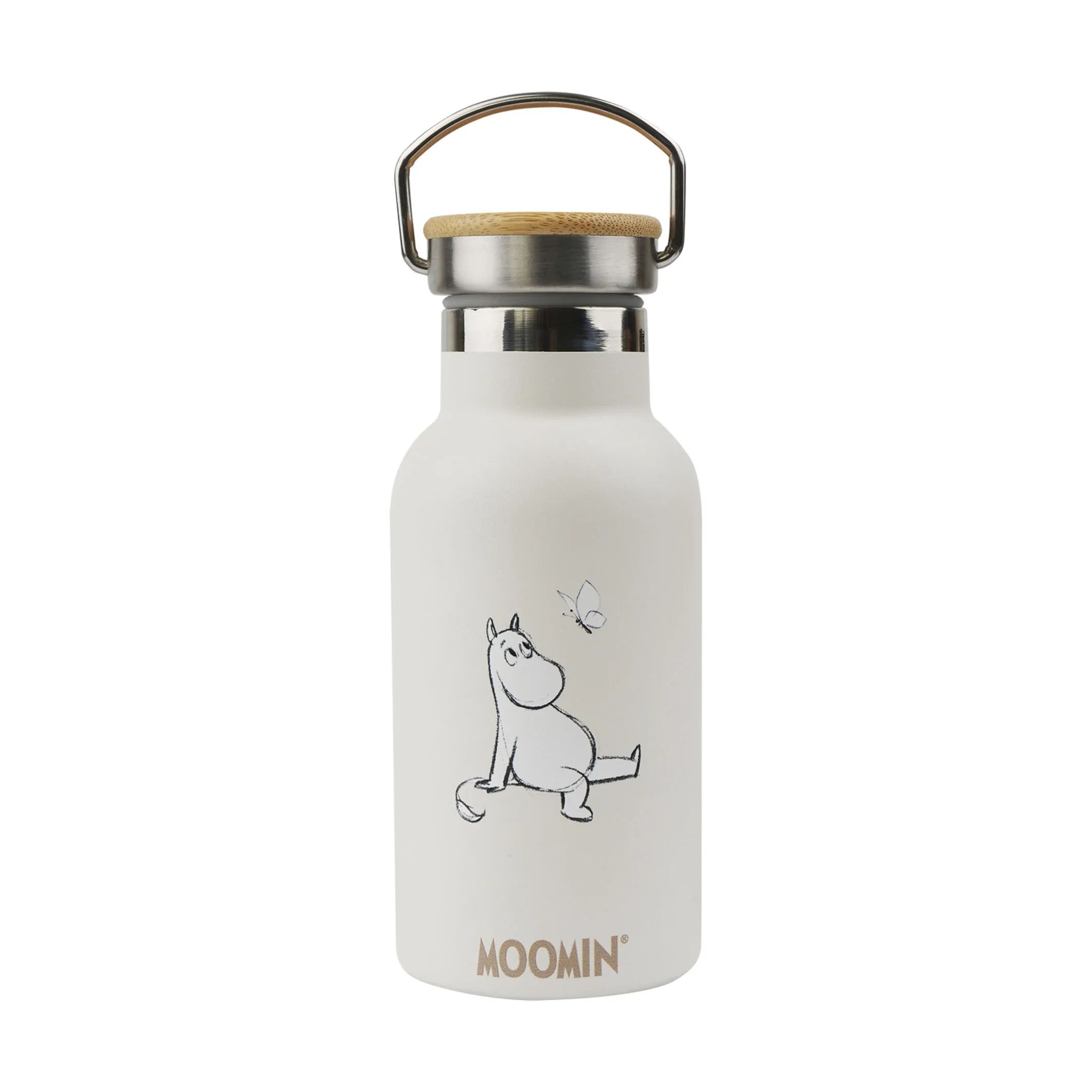 Barbo Toys Drikkedunke til børn Drikkeflaske - Mumi i Beige, 1