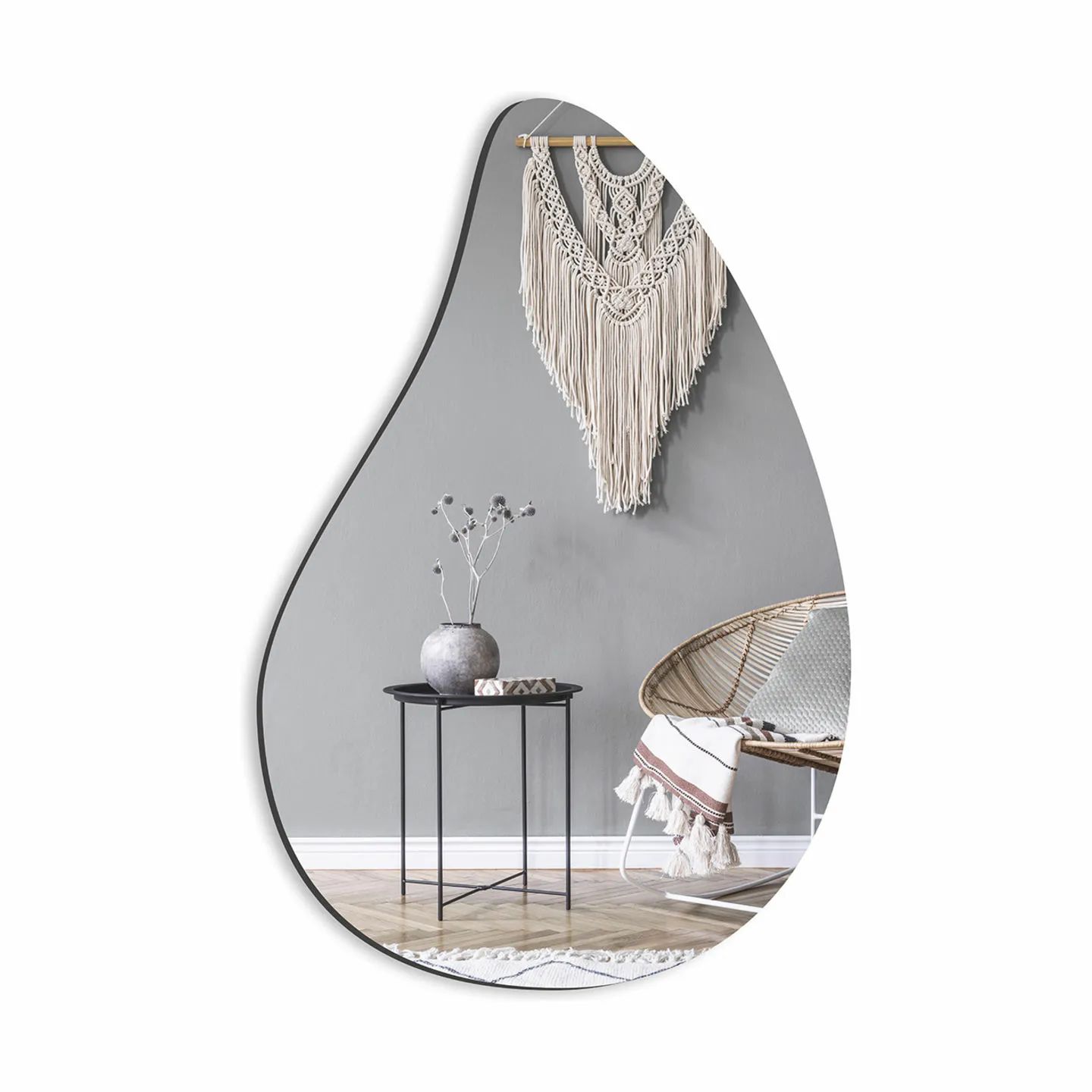 Incado Spejle Asymmetrisk Spejl i 80 cm, 1
