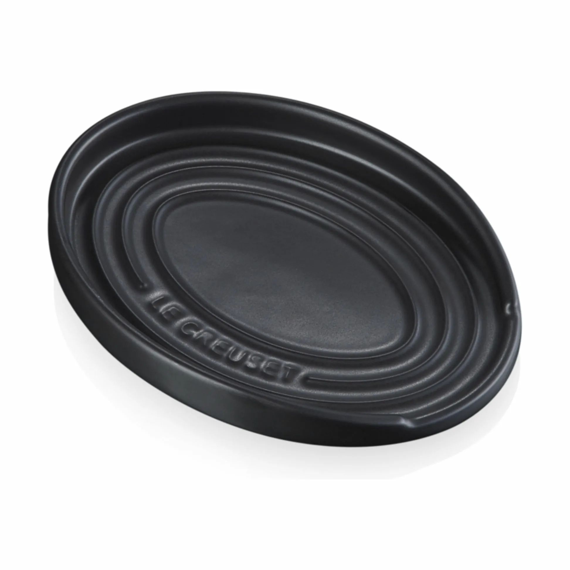 Le Creuset Øvrigt køkkengrej Oval Grydeskeholder i Matte Black, 1