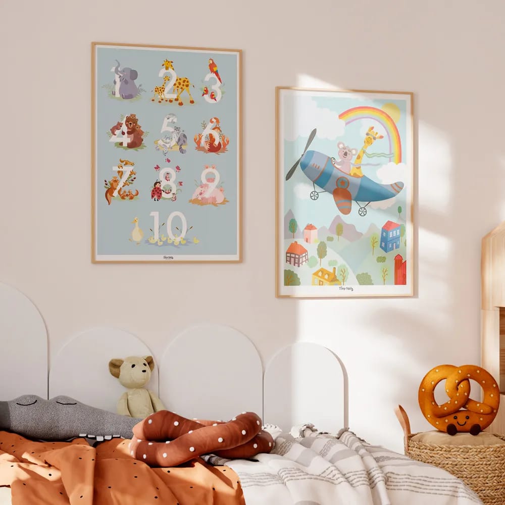 Poster&Frame Plakater Plakat - Flyverplakat i B29,7 x L42 cm, 2