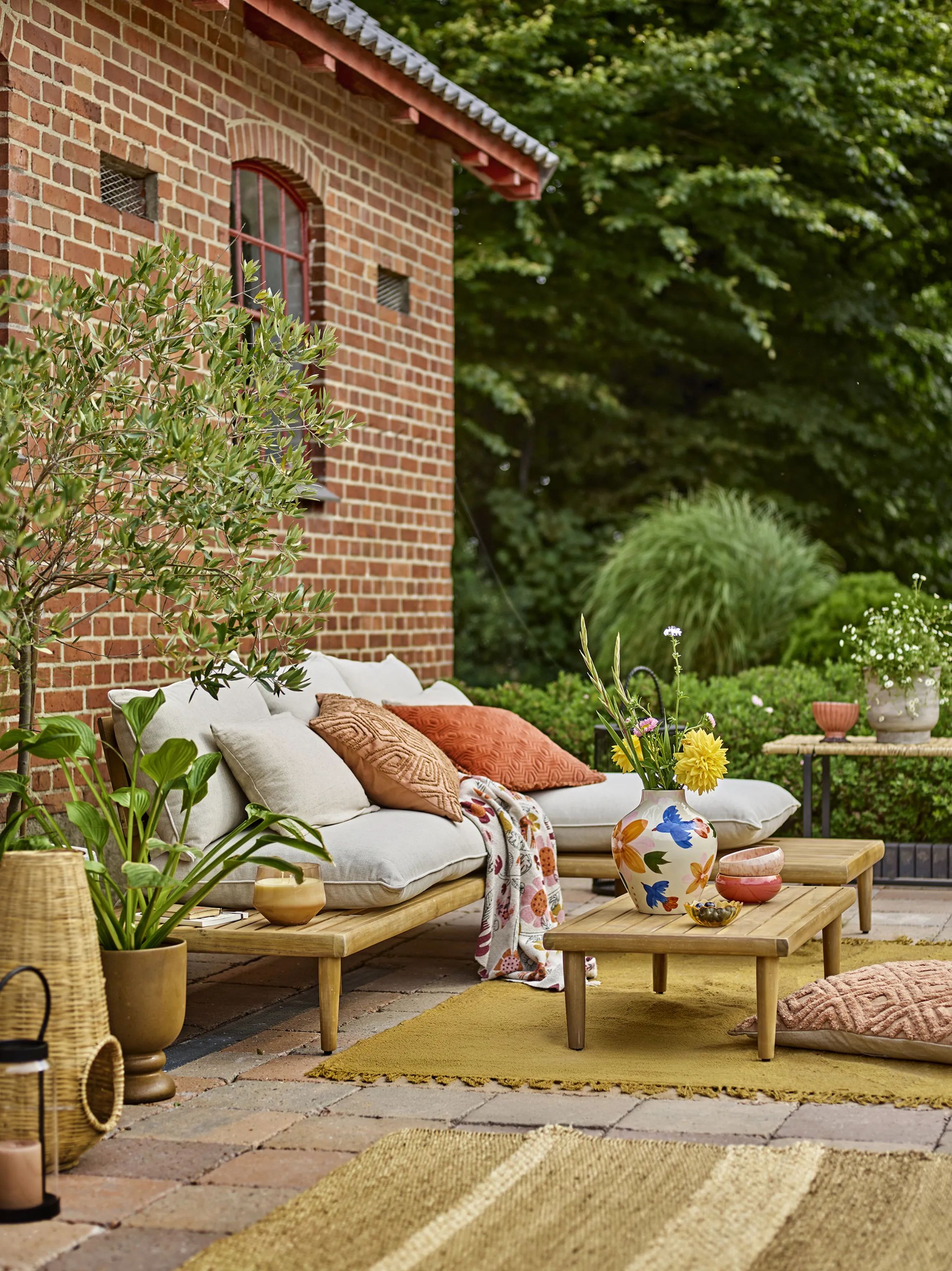Bloomingville Loungesæt Cesano Loungesæt i Natur, 2