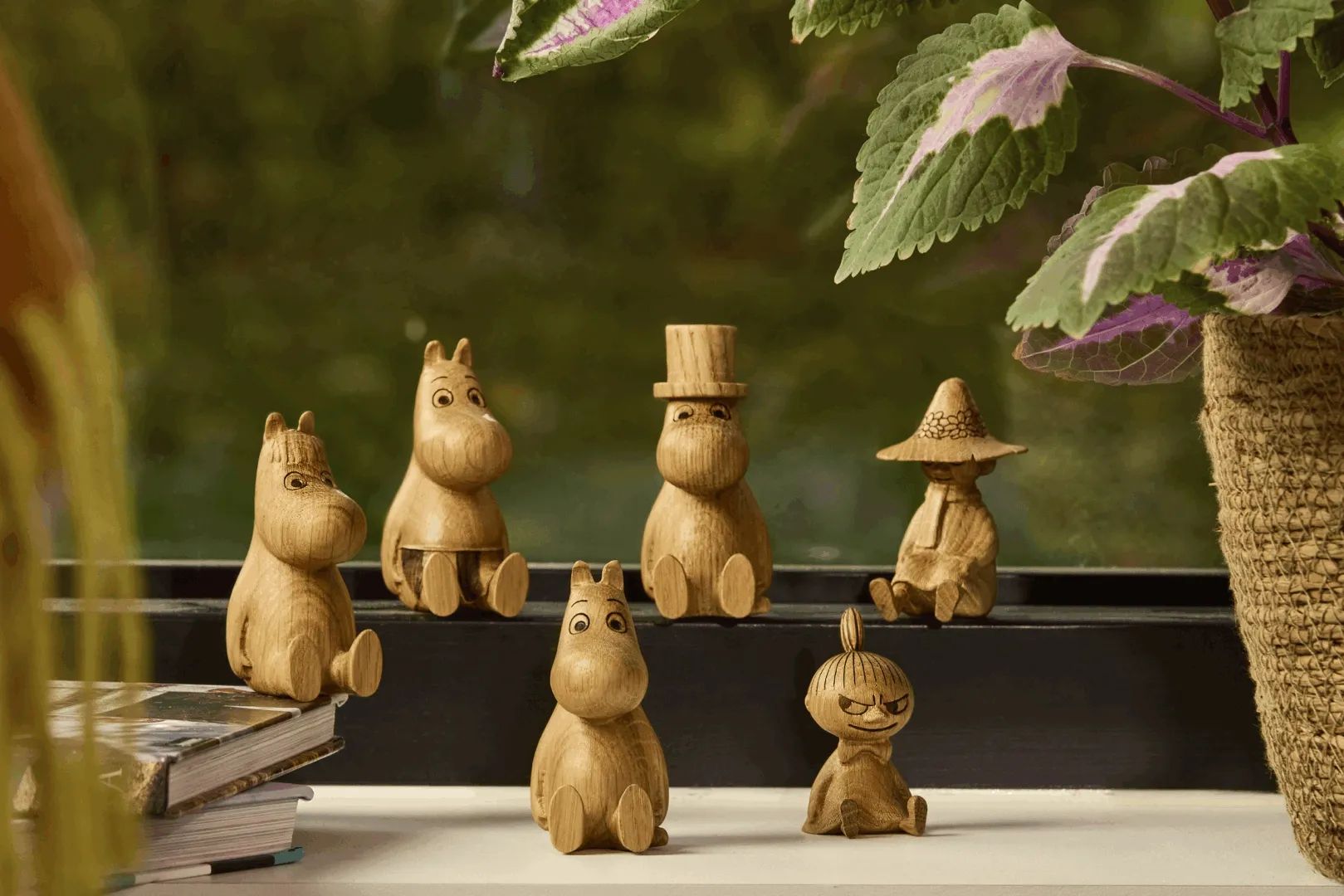 Moomin Øvrige figurer Mumitroldene Træfigur - Mumitrolden i Mumitrolden, 7,5 cm, 2