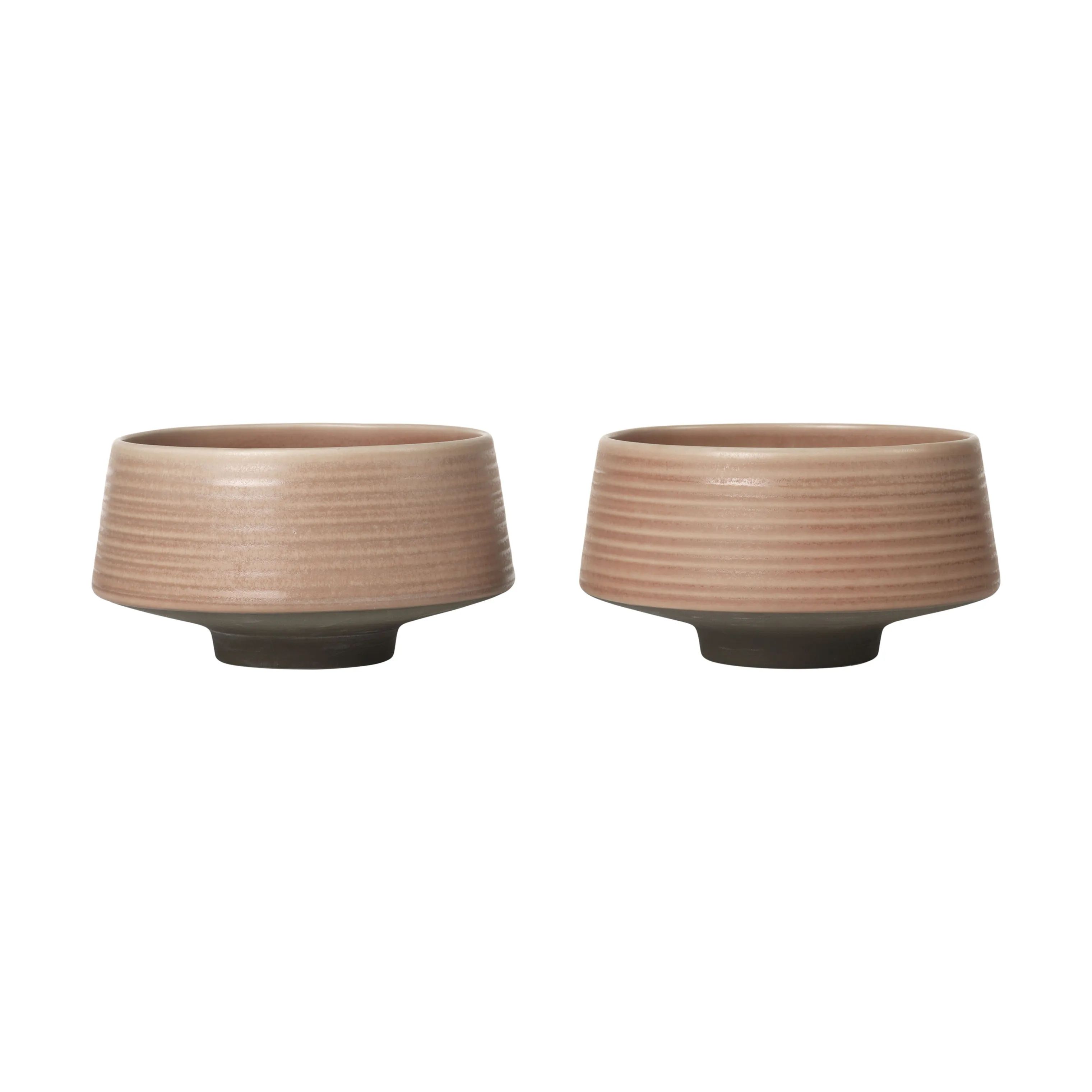 Broste Copenhagen Skåle Miko Skål i Dusty Pink, 1