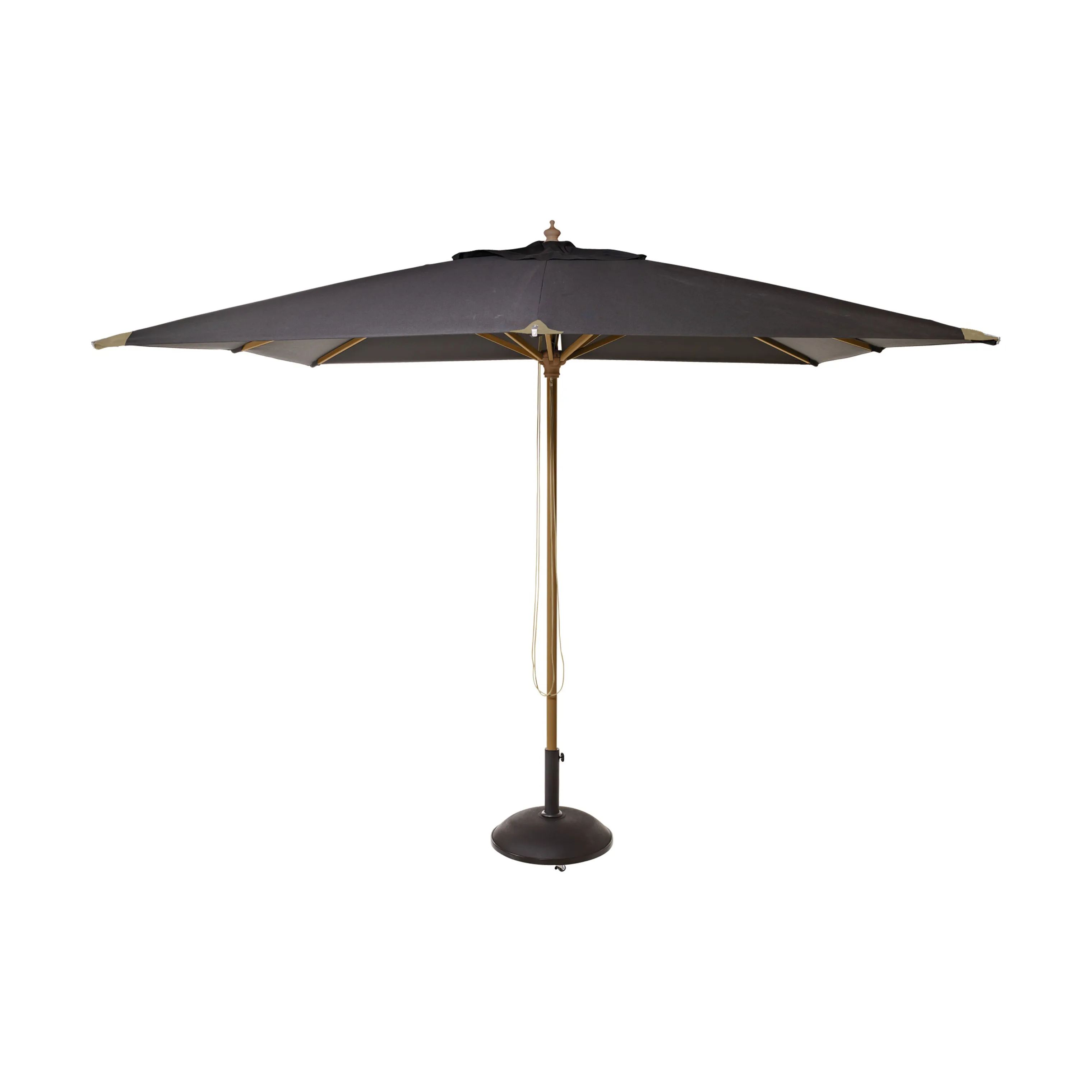 cinas Parasoller Alezio Parasol i Natur/Sort, 1