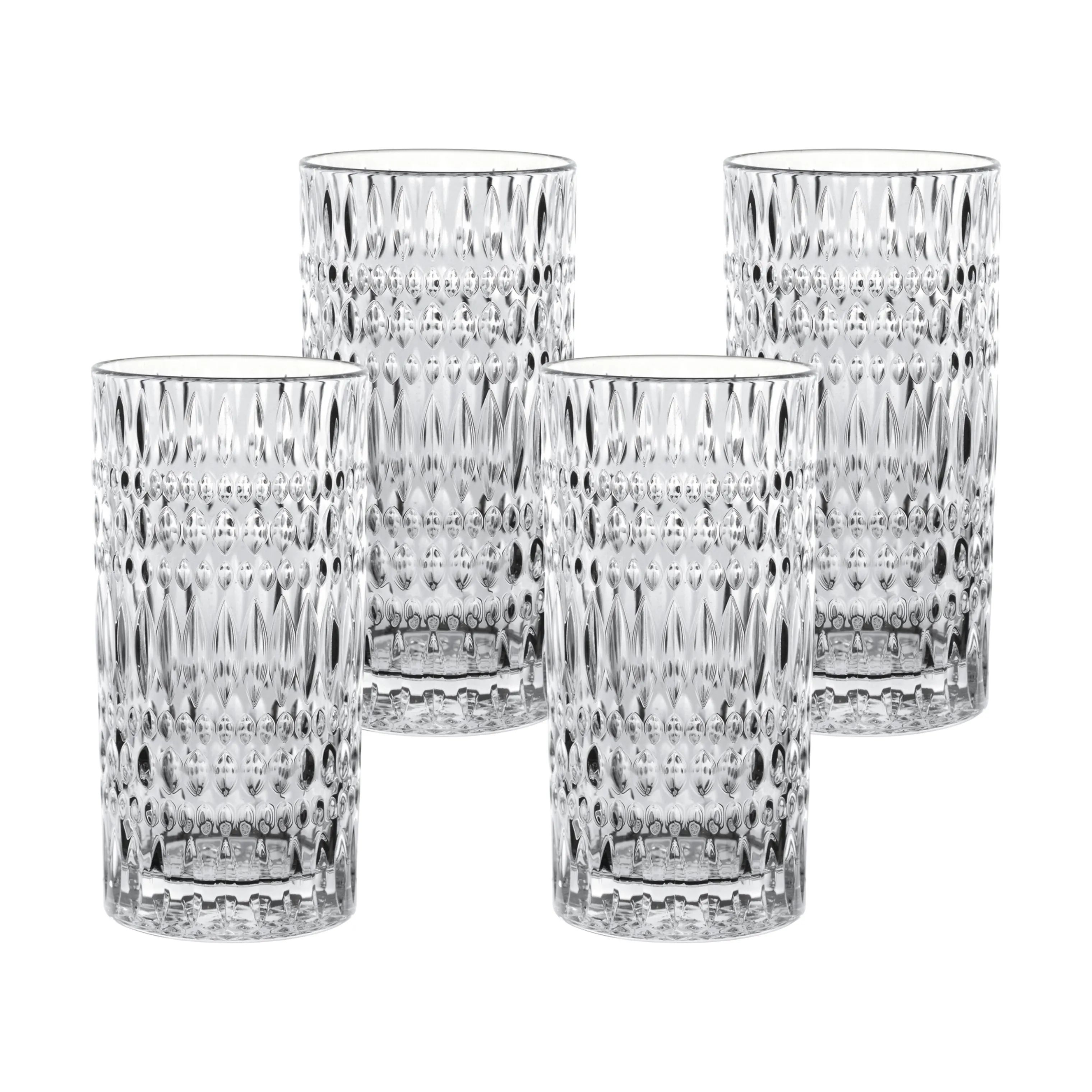 Nachtmann Highball glas Ethno Glas - 4 stk. i klar, 1
