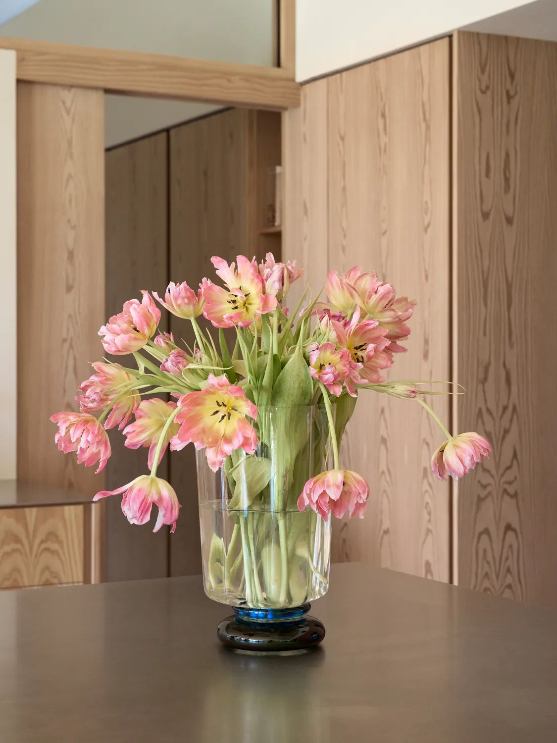 Hübsch Vaser Verre Vase i Klar/Blå/Mørkegrøn, 2