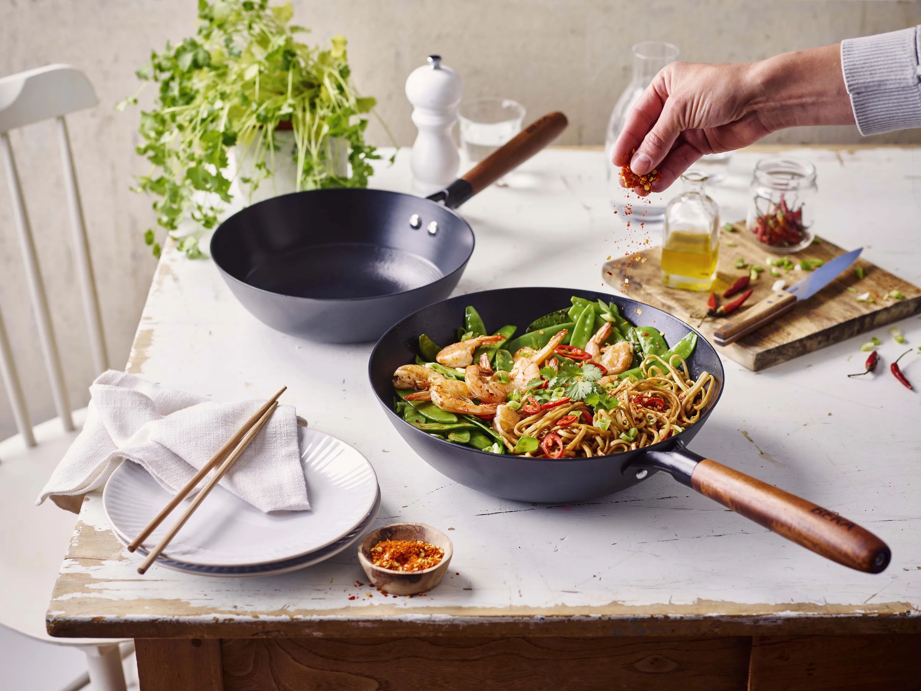 Beka Wokpander Mandala Wok i 28 cm, 2