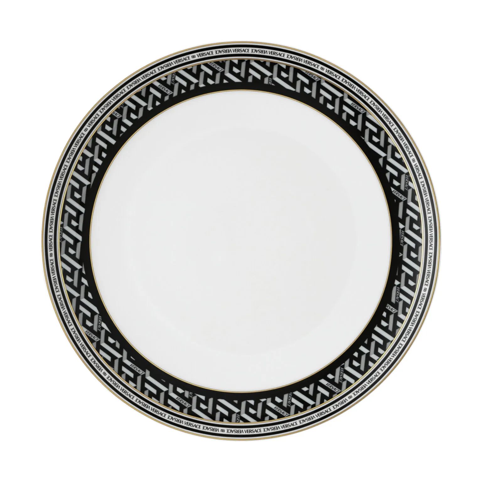 Versace Middagstallerkener Signature Middagstallerken i Sort, 1